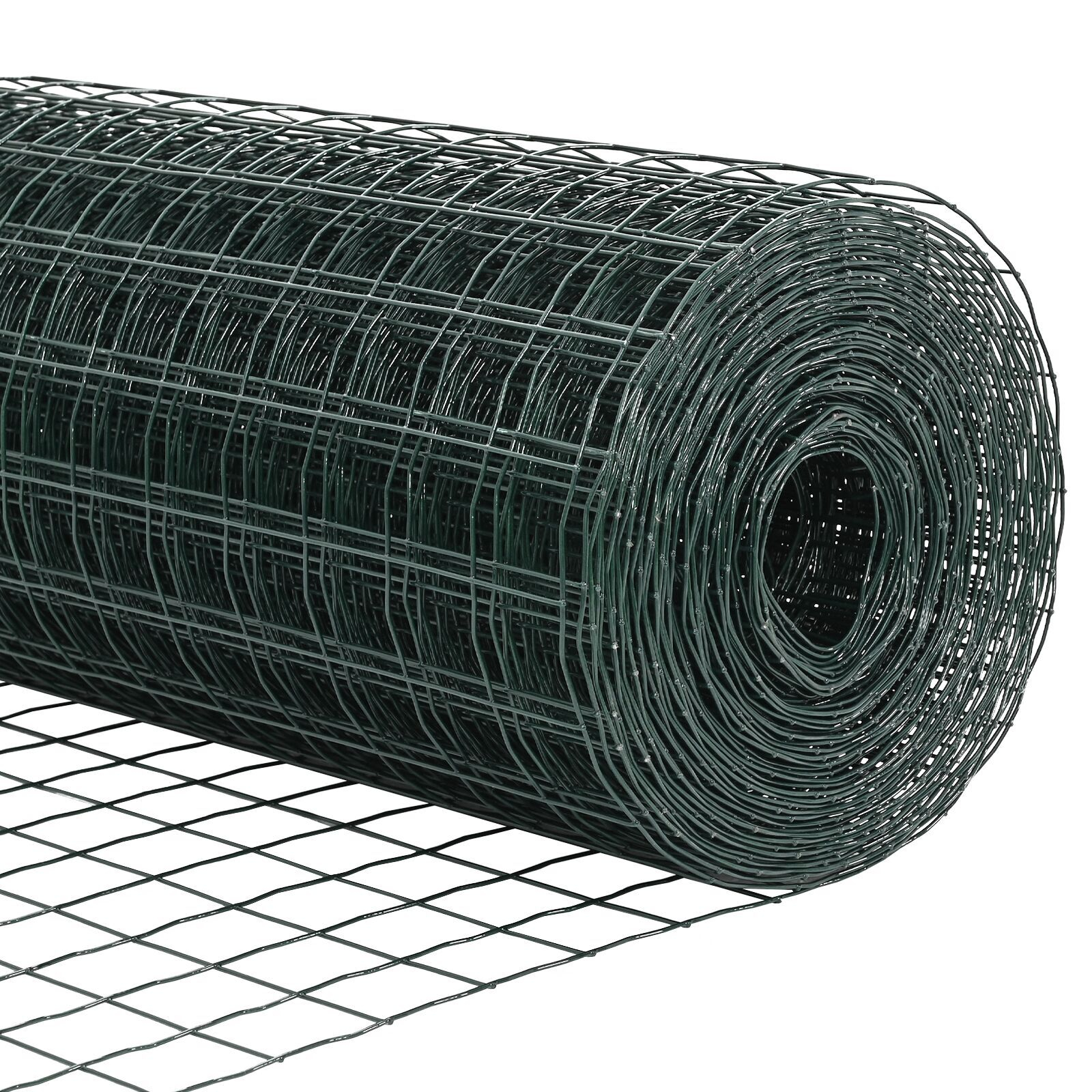 vidaXL Îngrădire cu stâlpi Verde 0.8 x 10 m Oțel vidaXL Îngrădire cu stâlpi Verde 0.8 x 10 m Oțel