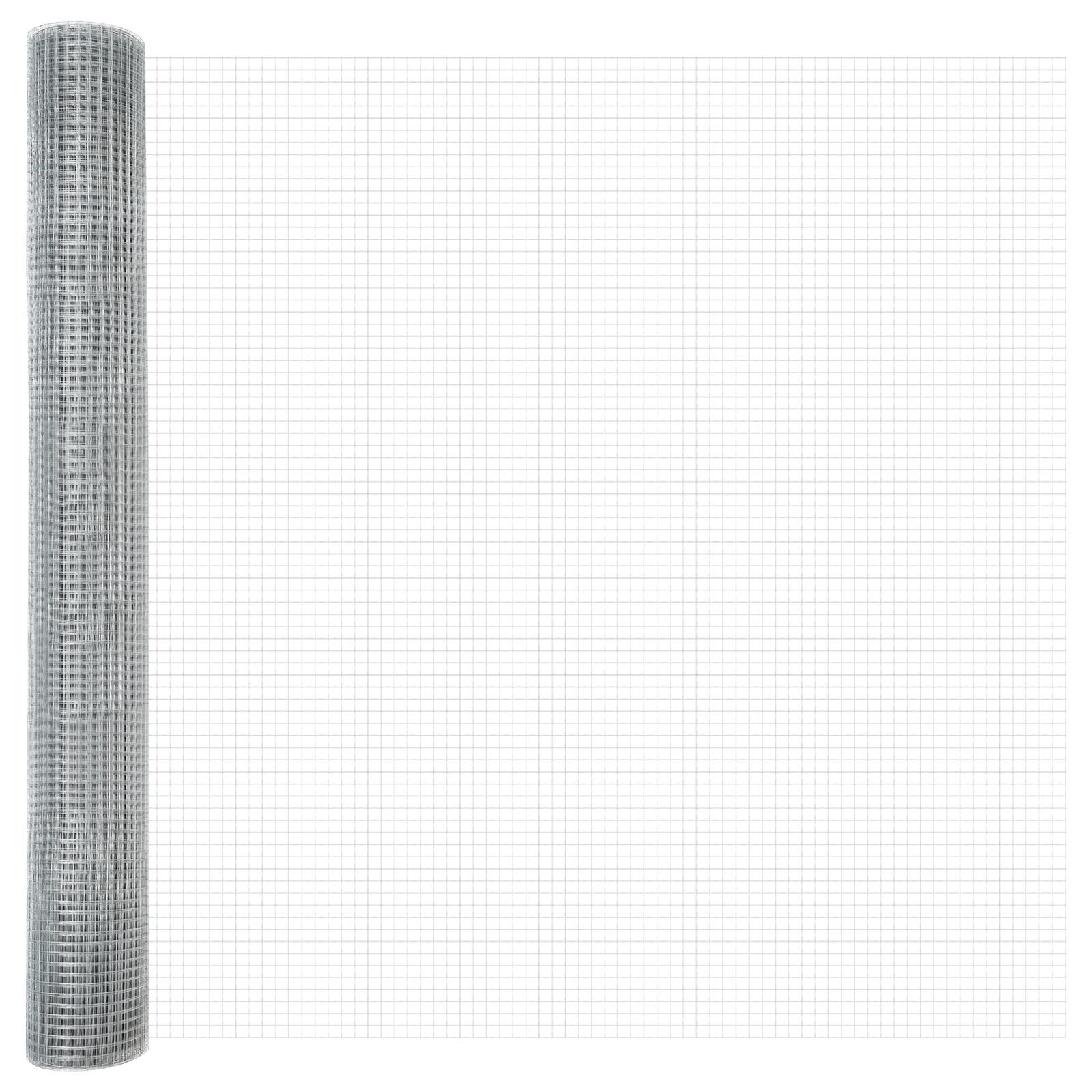 vidaXL Îngrădire cu stâlpi Argintiu 1 x 10 m Oțel