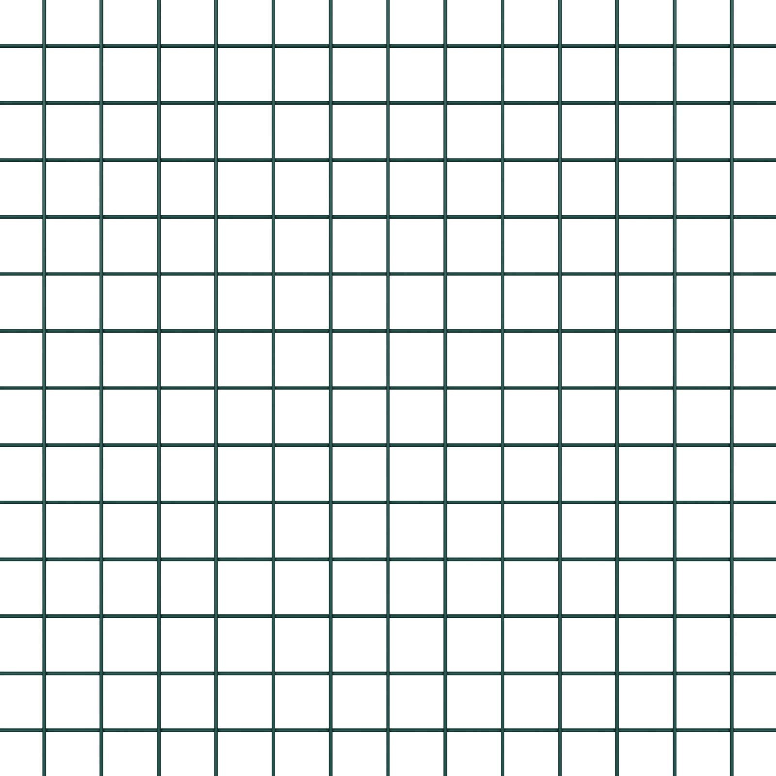 vidaXL Gard cu Stâlp Verde 0,4 x 100 m Oțel și PVC