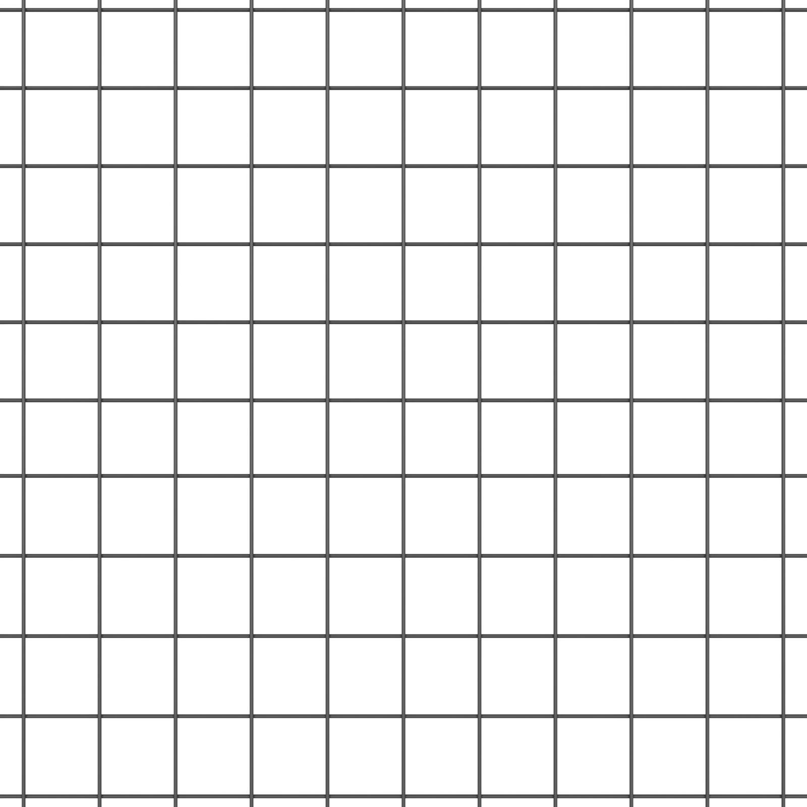 vidaXL Gard și Stâlp Gri 1 x 50 m Oțel