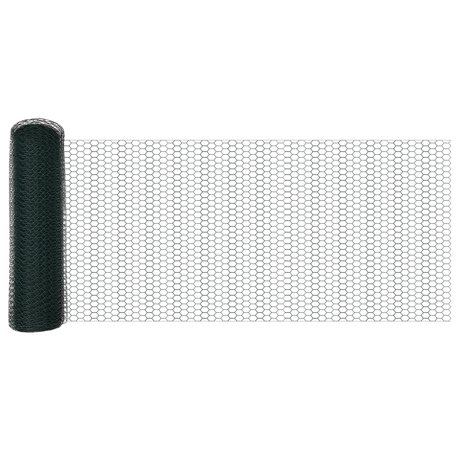 vidaXL Îngrădire cu stâlpi Verde 0.4 x 10 m Oțel vidaXL Îngrădire cu stâlpi Verde 0.4 x 10 m Oțel