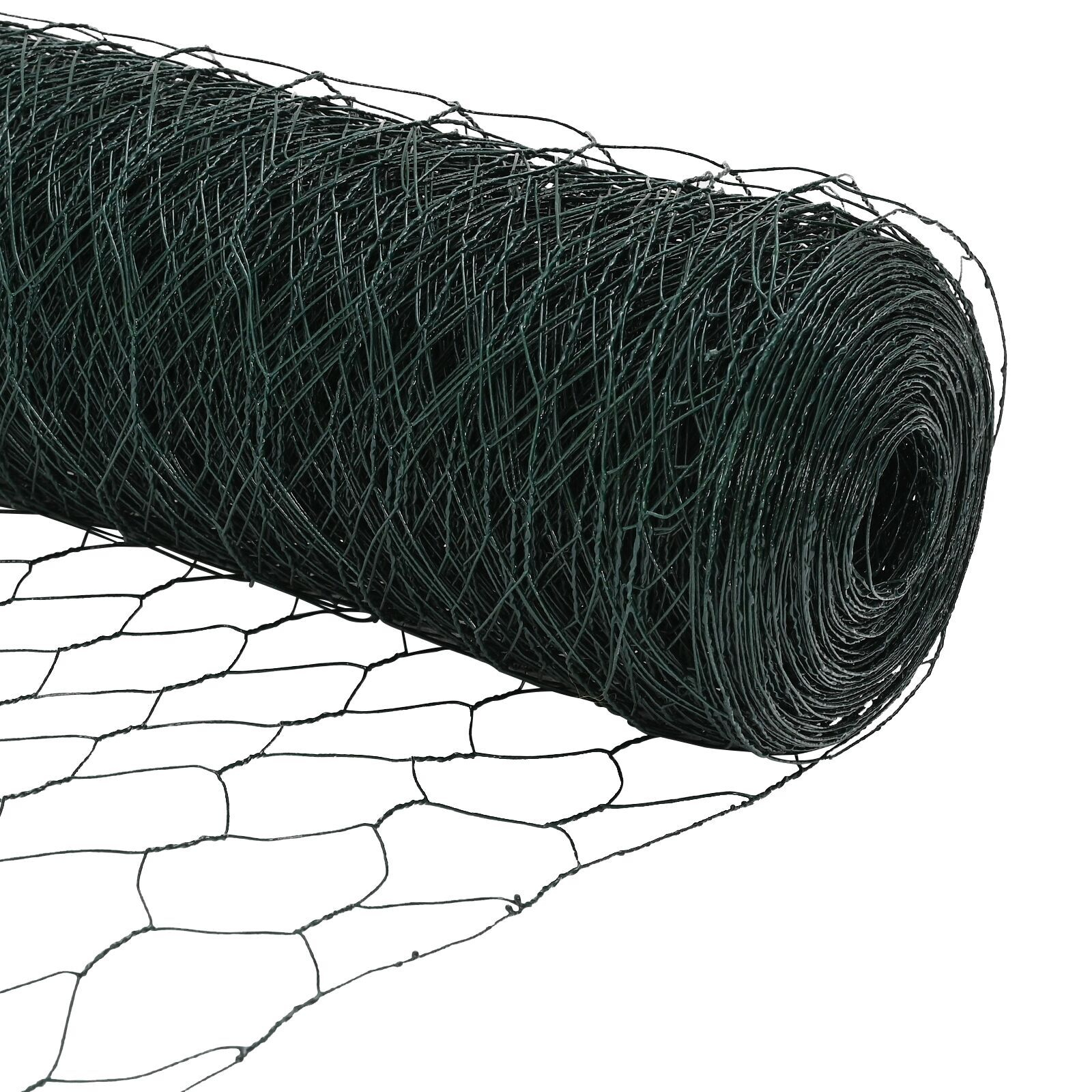 vidaXL Îngrădire cu stâlpi Verde 0.6 x 10 m Oțel vidaXL Îngrădire cu stâlpi Verde 0.6 x 10 m Oțel