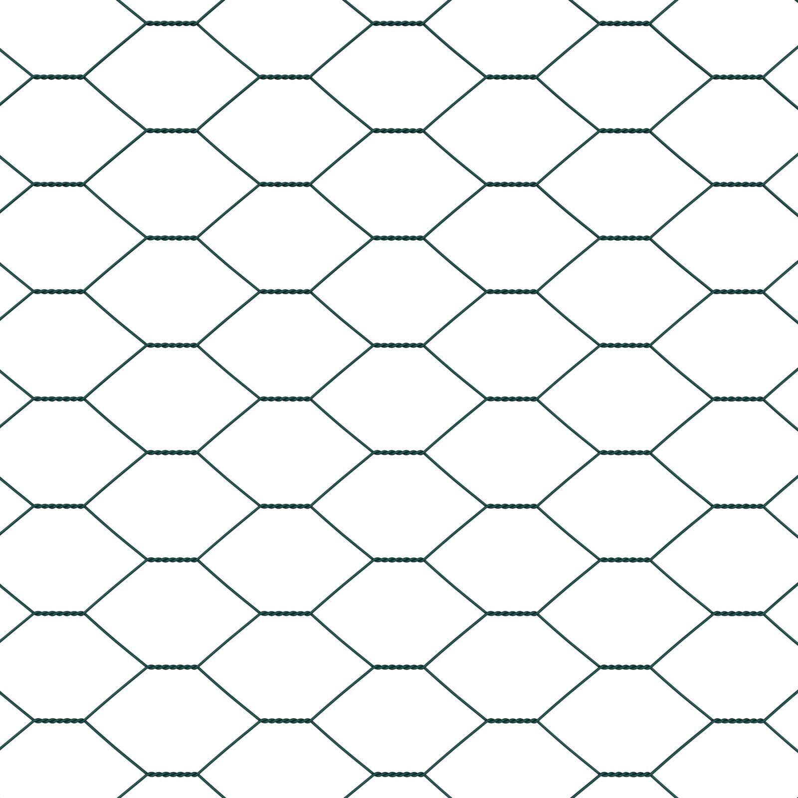 vidaXL Gard cu Stâlp Verde 0,6 x 10 m Oțel și PVC