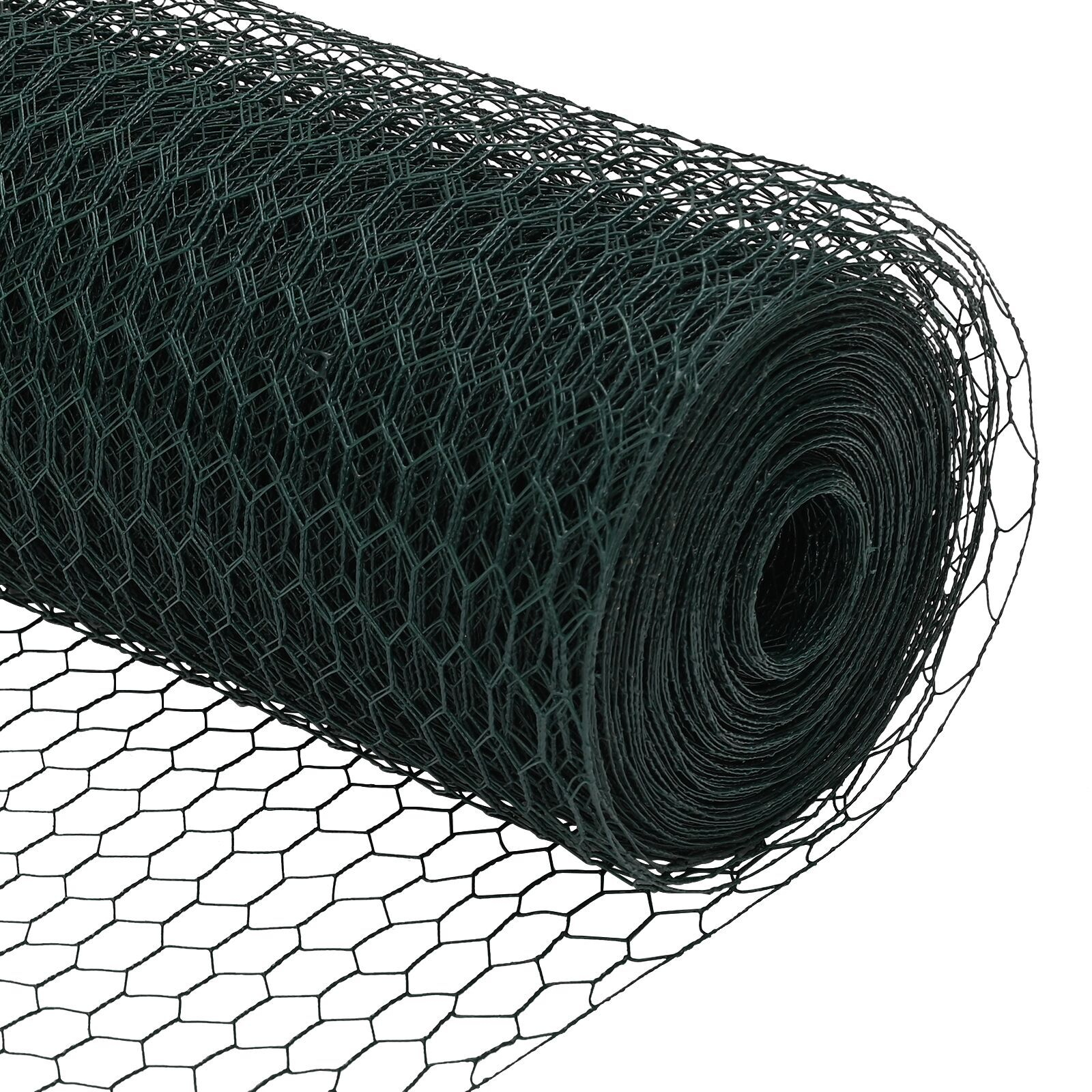 vidaXL Stâlpi de Gard 11 pcs U-Channel Verde 80 cm Oțel