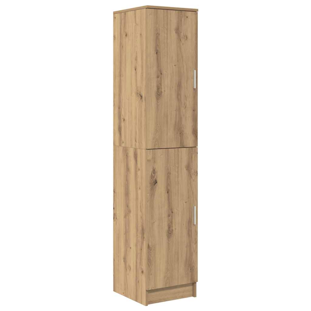 vidaXL Birou 2 pcs Stejar Artizanal