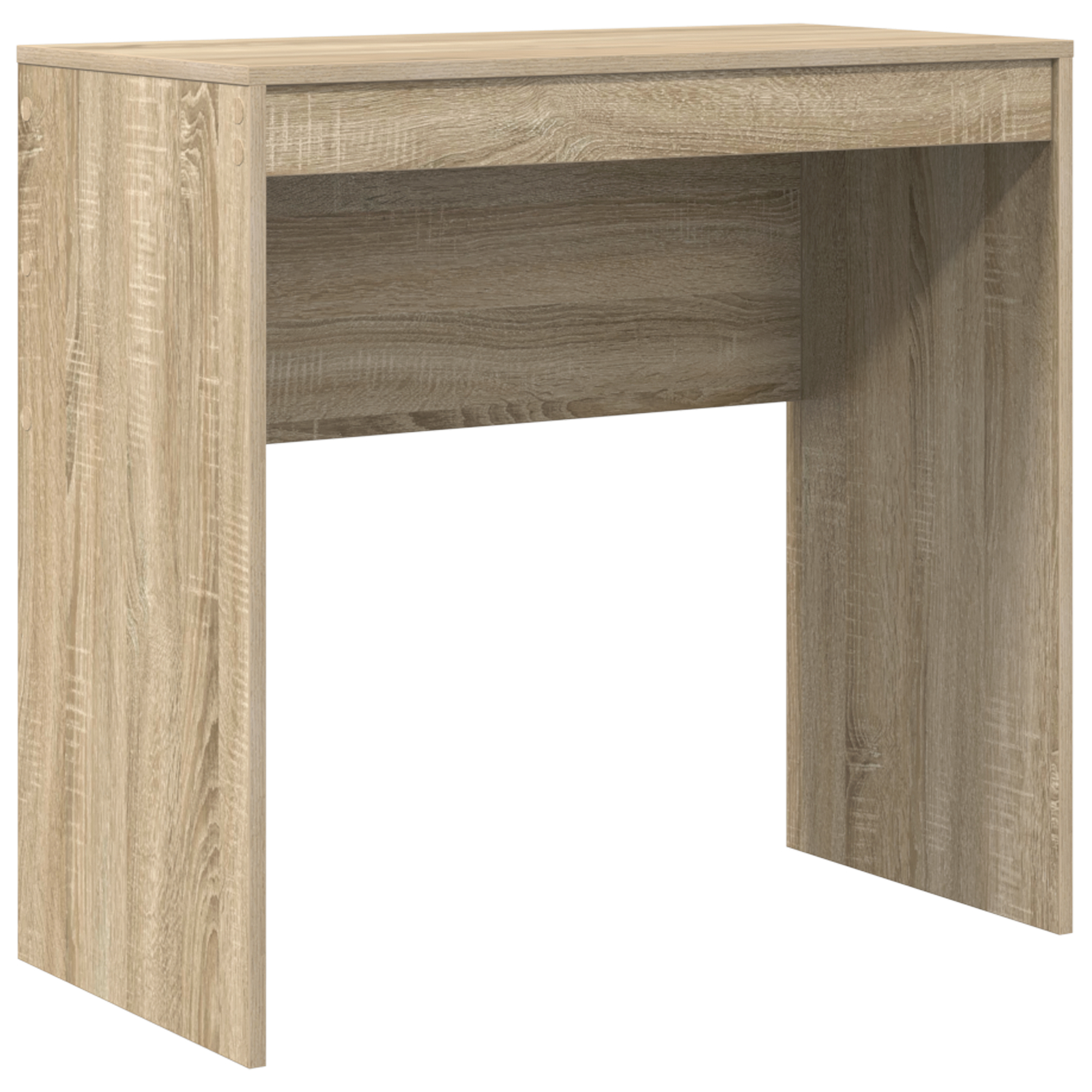 vidaXL Birou cu Stocare Sonoma Oak Lemn Inginerizat vidaXL Birou cu Stocare Sonoma Oak Lemn Inginerizat