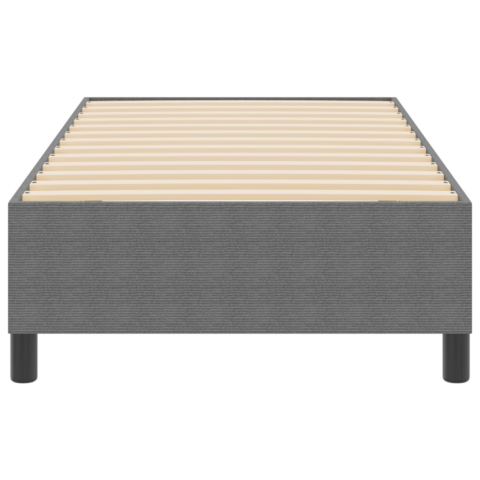 vidaXL Pat cu arcuri Gri deschis 90 x 190 cm Țesătură de catifea vidaXL Pat cu arcuri Gri deschis 90 x 190 cm Țesătură de catifea