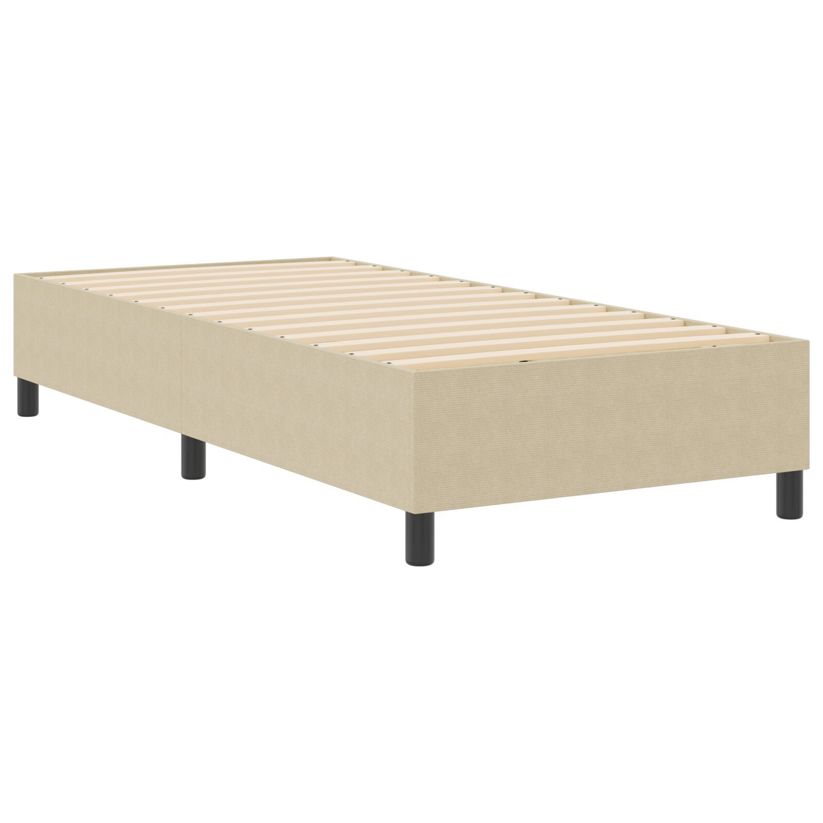 vidaXL Pat cu arcuri Gri Verde 100 x 200 cm Țesătură de catifea vidaXL Pat cu arcuri Gri Verde 100 x 200 cm Țesătură de catifea