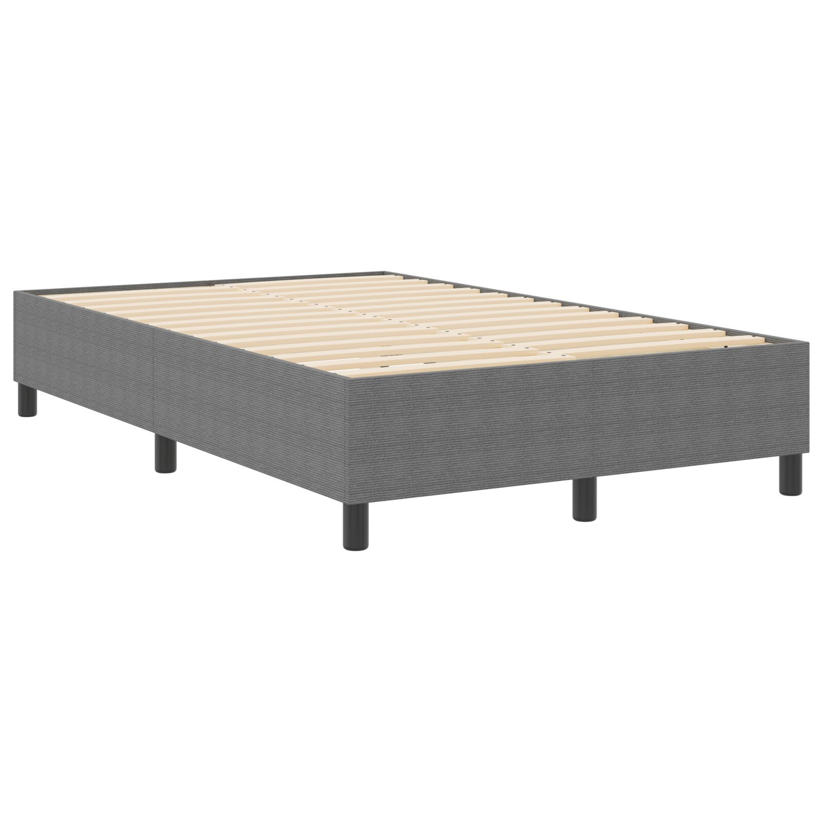 vidaXL Pat cu arcuri Gri deschis 120 x 200 cm Țesătură de catifea vidaXL Pat cu arcuri Gri deschis 120 x 200 cm Țesătură de catifea