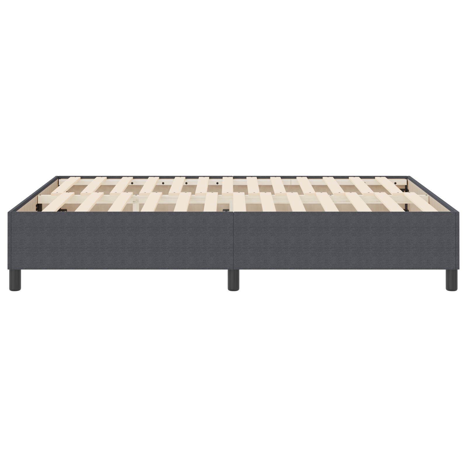 vidaXL Pat cu arcuri Gri închis 160 x 200 cm Țesătură de catifea vidaXL Pat cu arcuri Gri închis 160 x 200 cm Țesătură de catifea