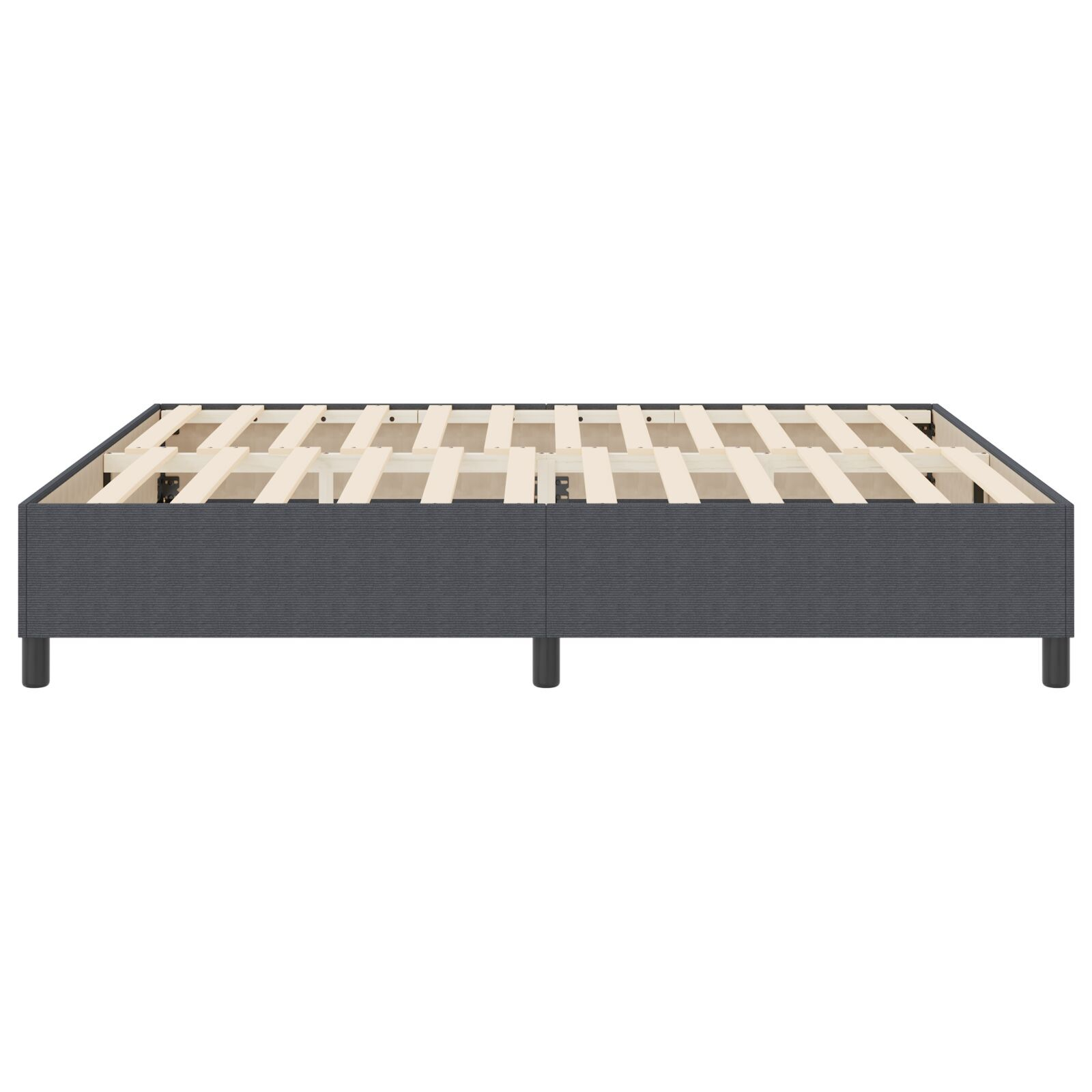 vidaXL Pat cu arcuri Gri închis 180 x 200 cm Țesătură de catifea vidaXL Pat cu arcuri Gri închis 180 x 200 cm Țesătură de catifea