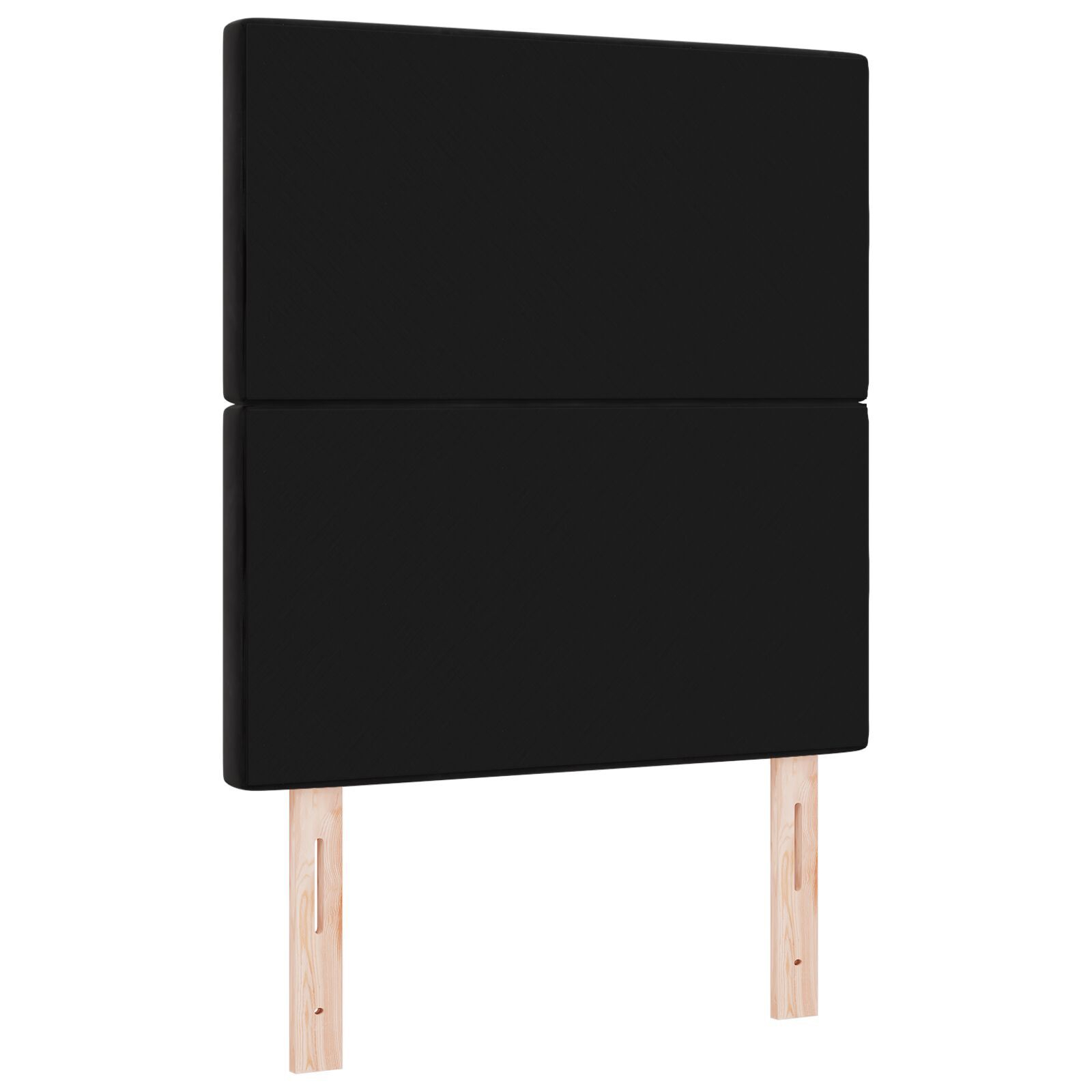 vidaXL Tăblie din Catifea Argyle cu headboard Negru 80 cm Catifea vidaXL Tăblie din Catifea Argyle cu headboard Negru 80 cm Catifea