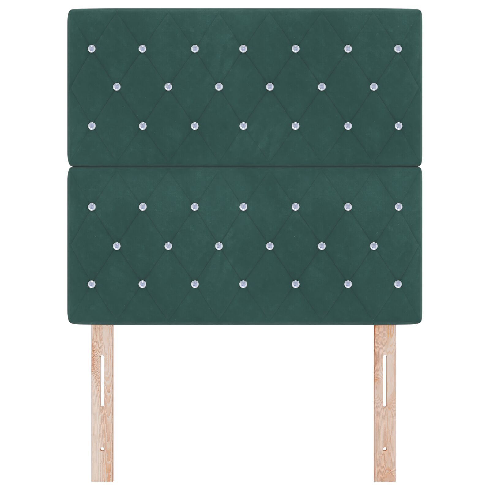 vidaXL Tăblie din Catifea Argyle Manual Verde închis 100 cm Catifea vidaXL Tăblie din Catifea Argyle Manual Verde închis 100 cm Catifea