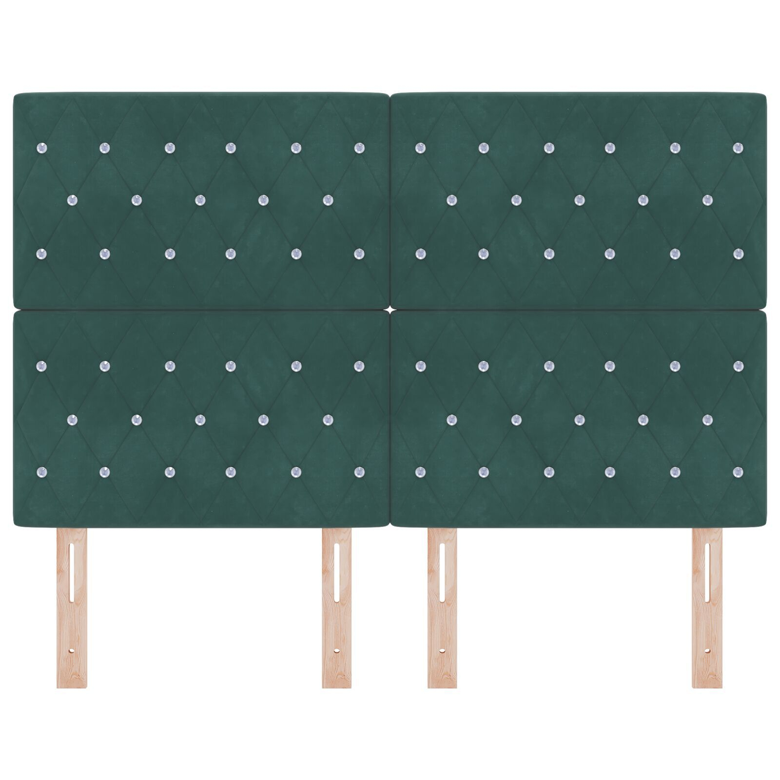 vidaXL Tăblie din Catifea Argyle Manual Verde închis 160 cm Catifea vidaXL Tăblie din Catifea Argyle Manual Verde închis 160 cm Catifea