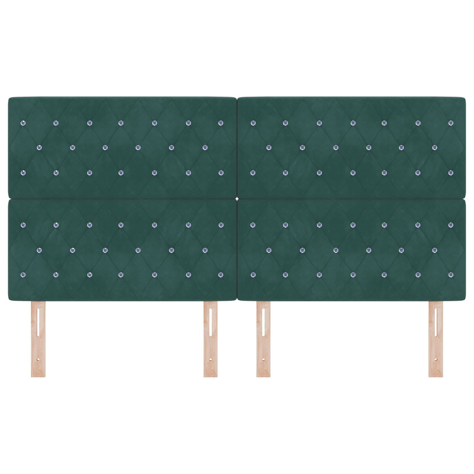 vidaXL Tăblie din Catifea Argyle Manual Verde închis 180 cm Catifea vidaXL Tăblie din Catifea Argyle Manual Verde închis 180 cm Catifea