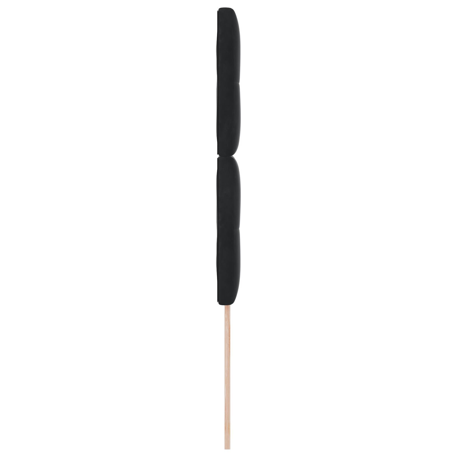 vidaXL Tăblie cap Pe perete cu headboard Manual Negru 80 cm Catifea vidaXL Tăblie cap Pe perete cu headboard Manual Negru 80 cm Catifea
