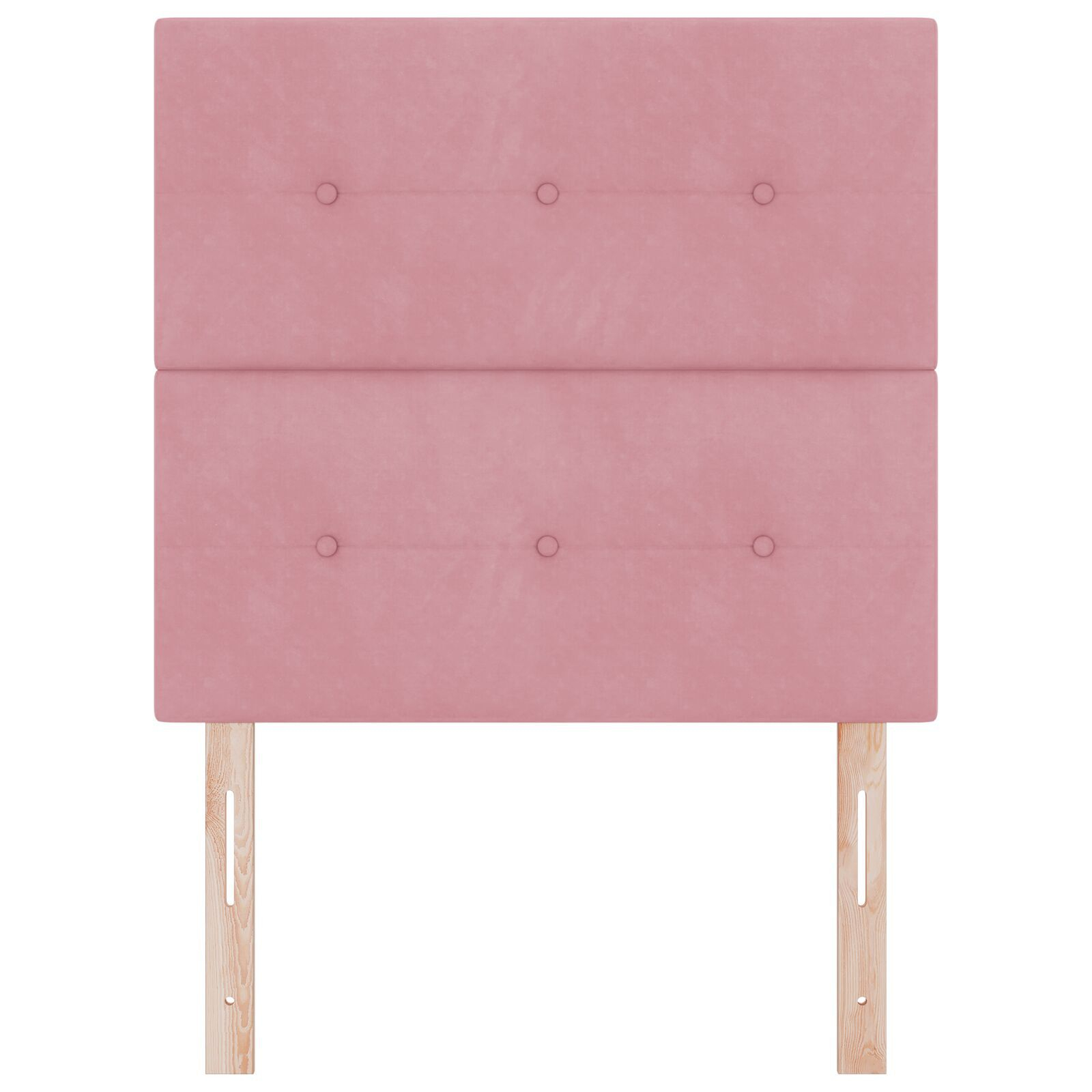 vidaXL Tăblie cap Pe perete cu headboard Manual Roz 80 cm Catifea vidaXL Tăblie cap Pe perete cu headboard Manual Roz 80 cm Catifea