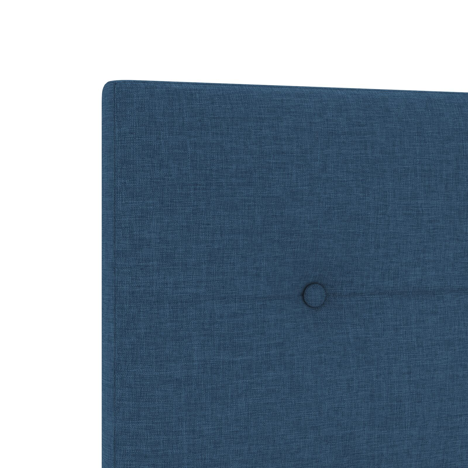 vidaXL Tăblie cap cu headboard Manual albastru 90 cm țesătură