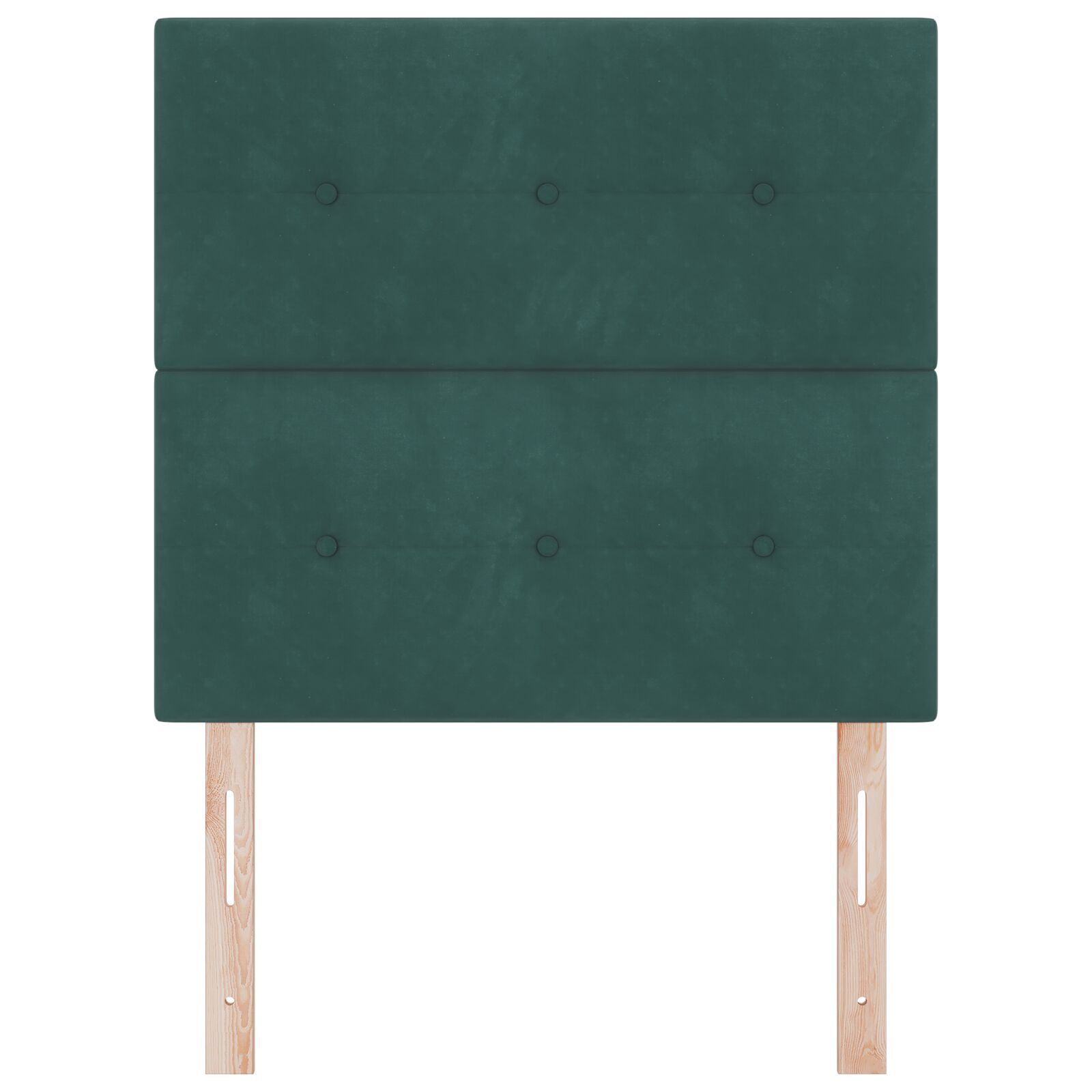 vidaXL Tăblie cap Pe perete cu headboard Verde închis 90 cm Catifea vidaXL Tăblie cap Pe perete cu headboard Verde închis 90 cm Catifea
