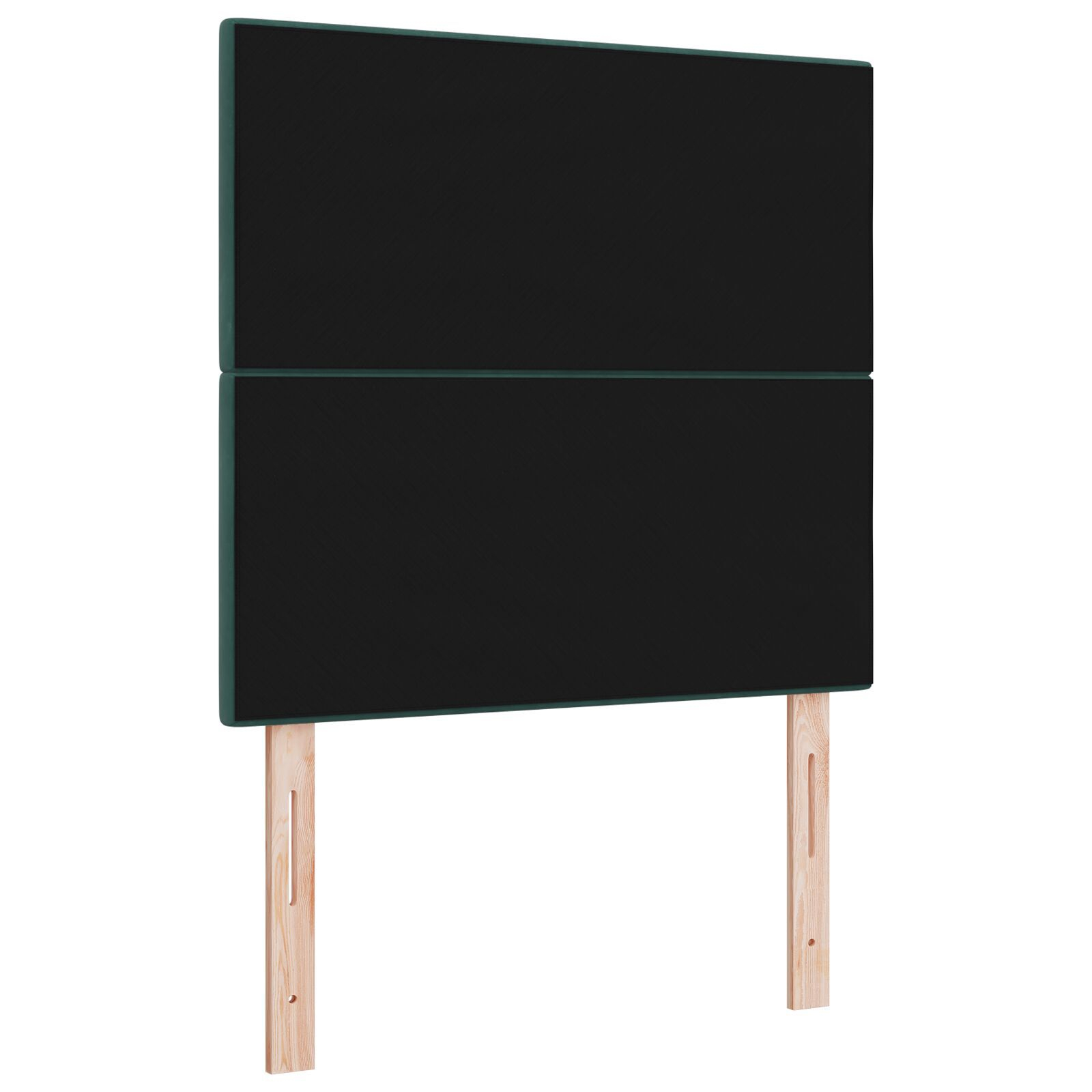 vidaXL Tăblie cap Pe perete cu headboard Verde închis 90 cm Catifea vidaXL Tăblie cap Pe perete cu headboard Verde închis 90 cm Catifea