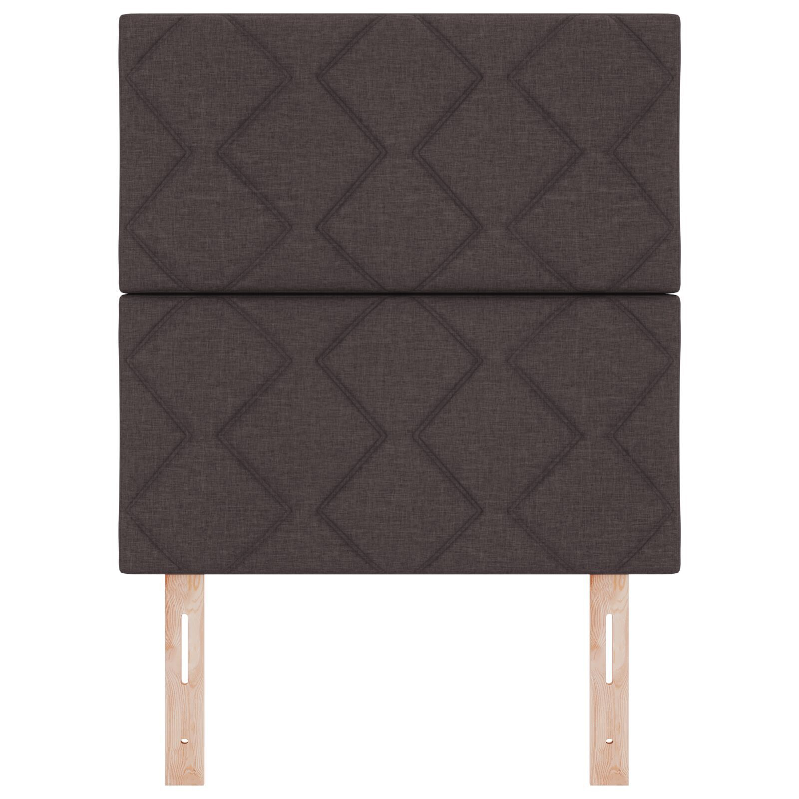 vidaXL Tăblie din Țesătură Geometric Manual Maro închis 80 cm țesătură vidaXL Tăblie din Țesătură Geometric Manual Maro închis 80 cm țesătură