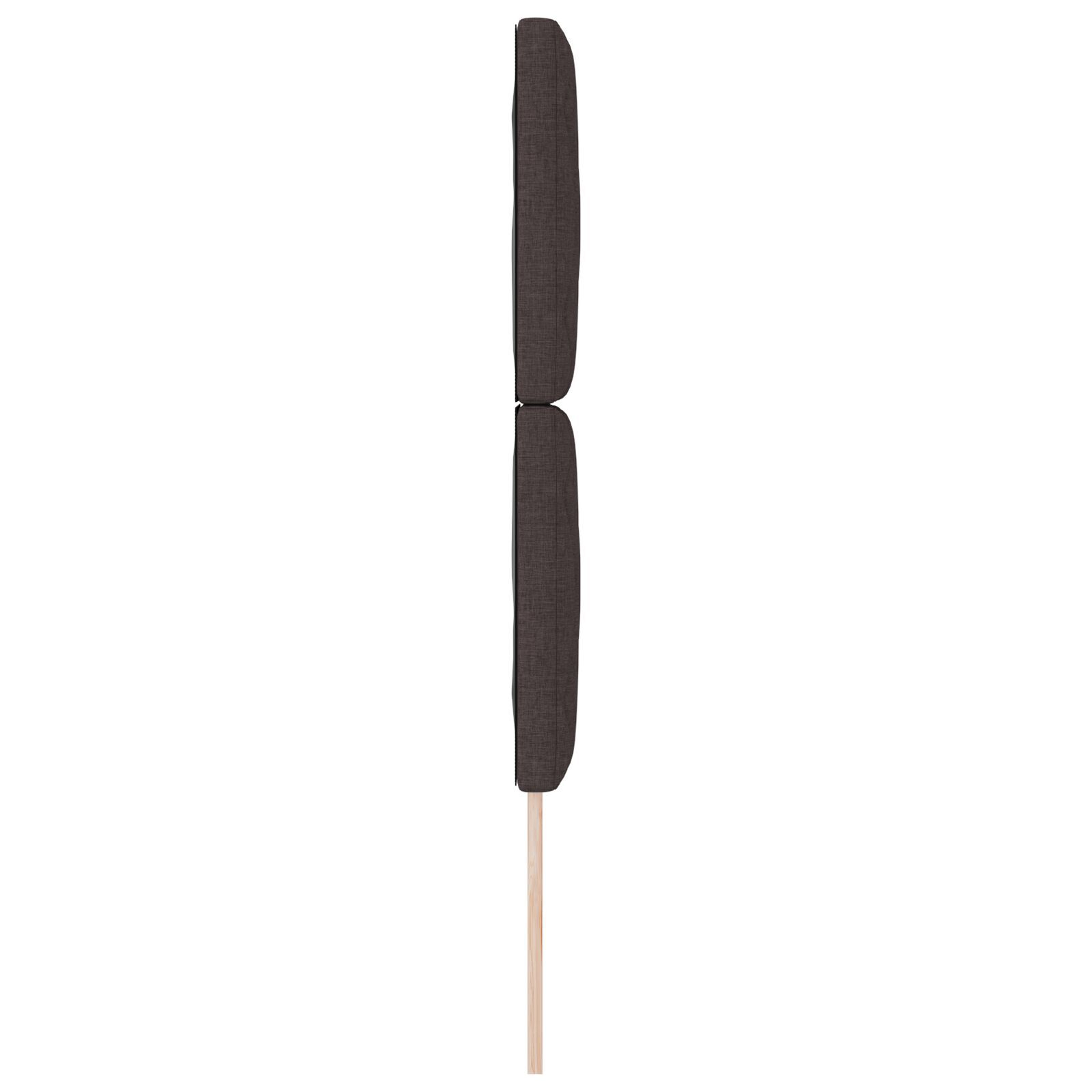 vidaXL Tăblie din Țesătură Geometric Manual Maro închis 80 cm țesătură vidaXL Tăblie din Țesătură Geometric Manual Maro închis 80 cm țesătură