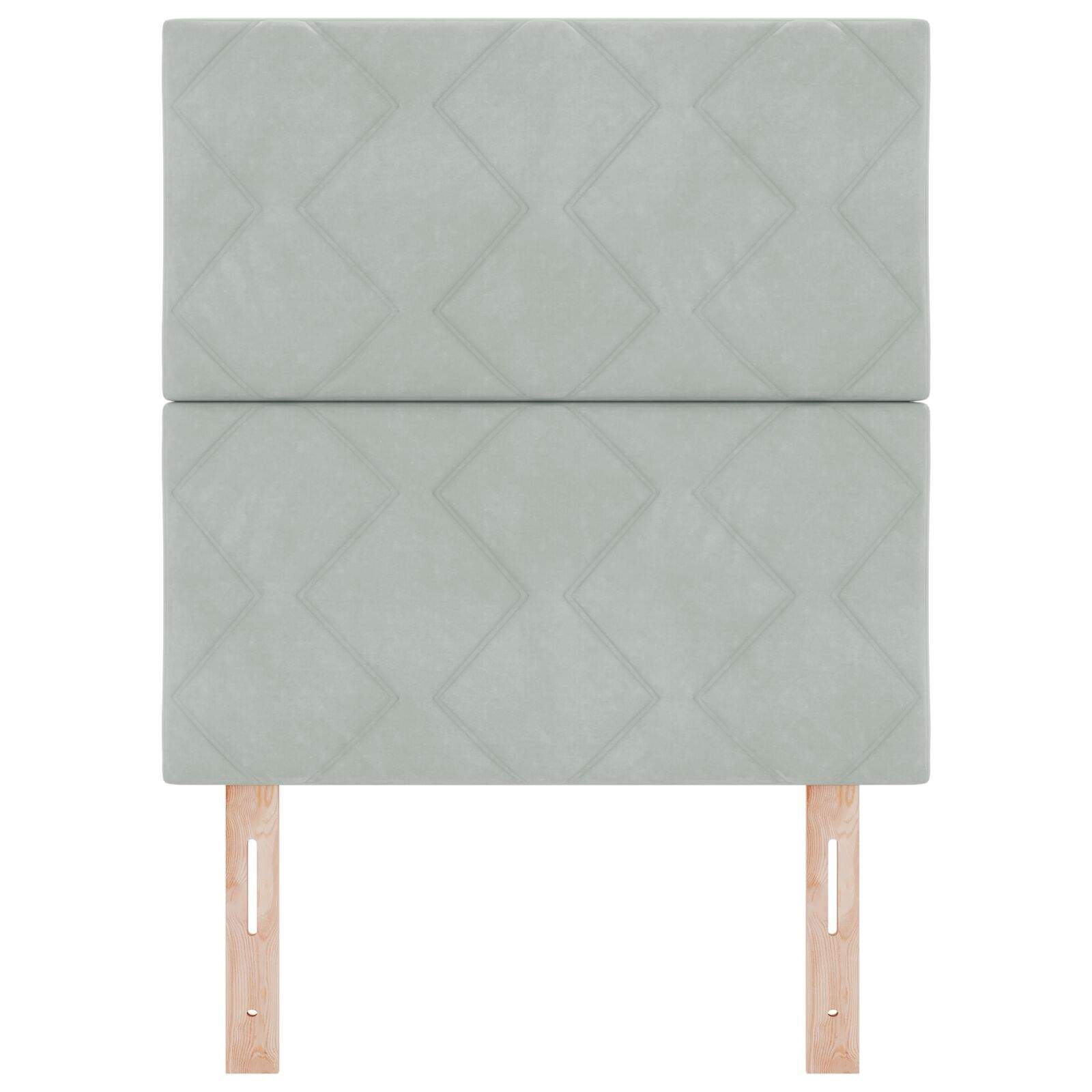 vidaXL Tăblie cap Pe perete Geometric Manual Gri deschis 80 cm Catifea vidaXL Tăblie cap Pe perete Geometric Manual Gri deschis 80 cm Catifea