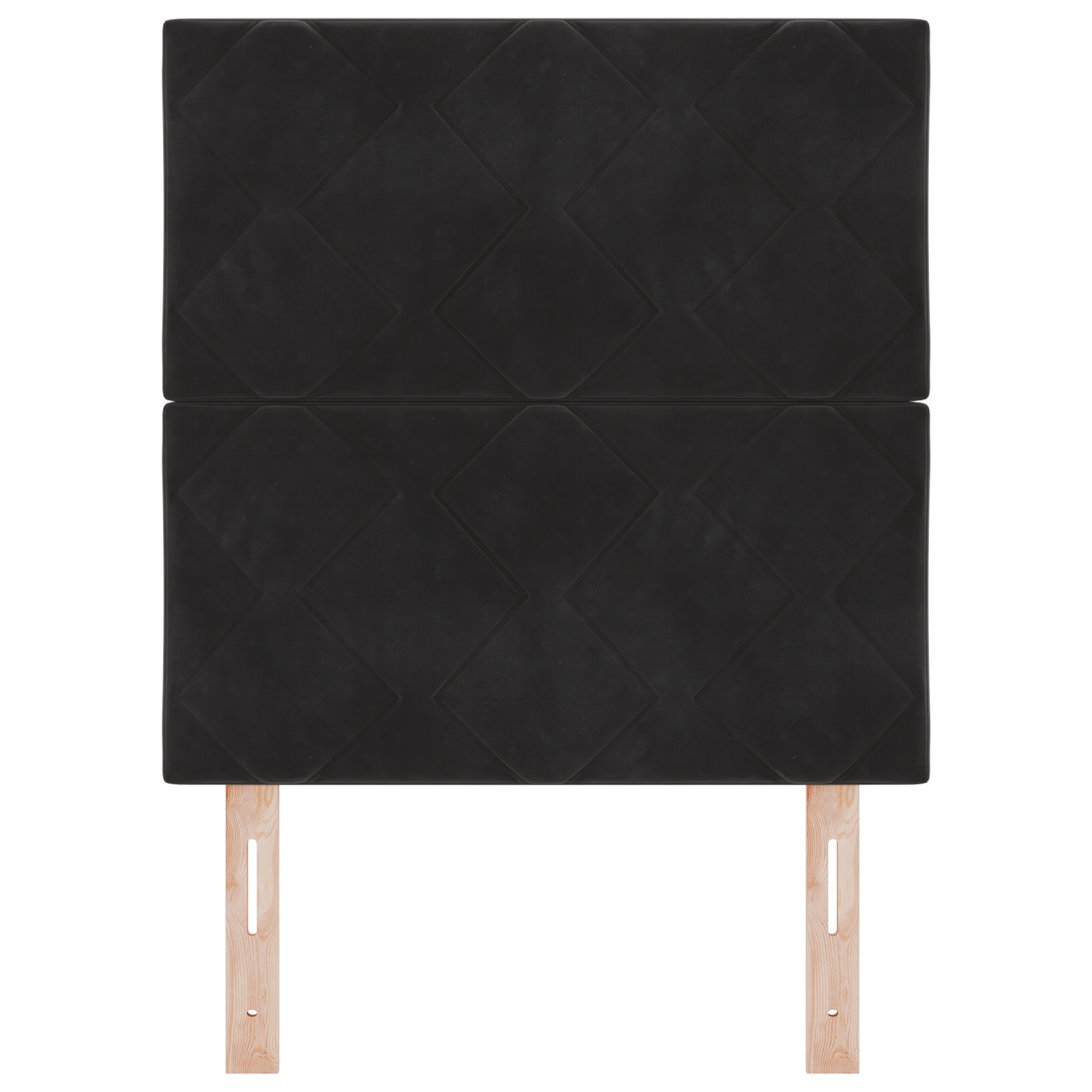 vidaXL Tăblie cap Pe perete Geometric cu headboard Negru 80 cm Catifea vidaXL Tăblie cap Pe perete Geometric cu headboard Negru 80 cm Catifea