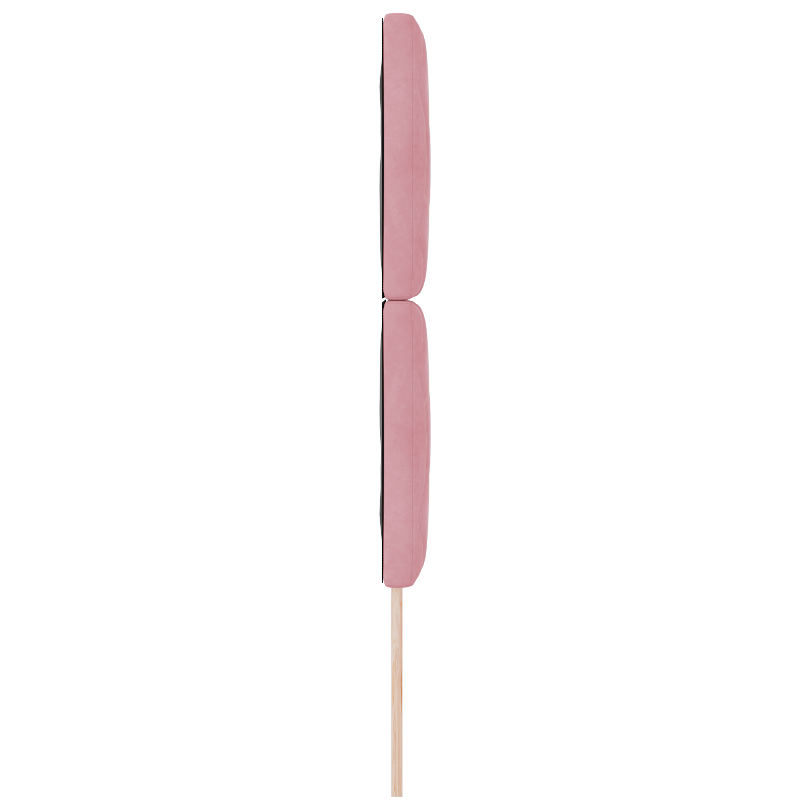 vidaXL Tăblie cap Pe perete Geometric cu headboard Roz 80 cm Catifea vidaXL Tăblie cap Pe perete Geometric cu headboard Roz 80 cm Catifea