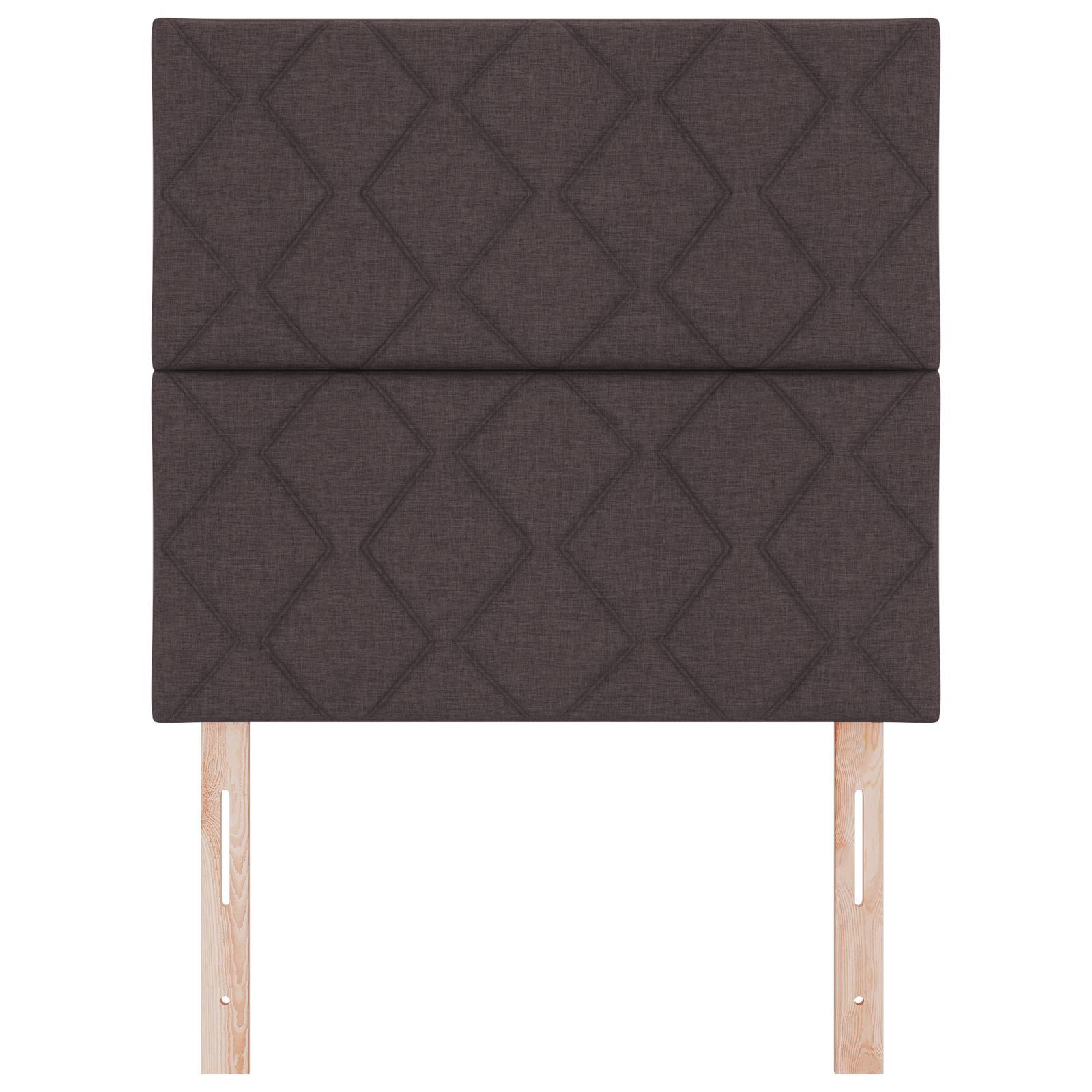 vidaXL Tăblie din Țesătură Geometric Manual Maro închis 90 cm țesătură vidaXL Tăblie din Țesătură Geometric Manual Maro închis 90 cm țesătură