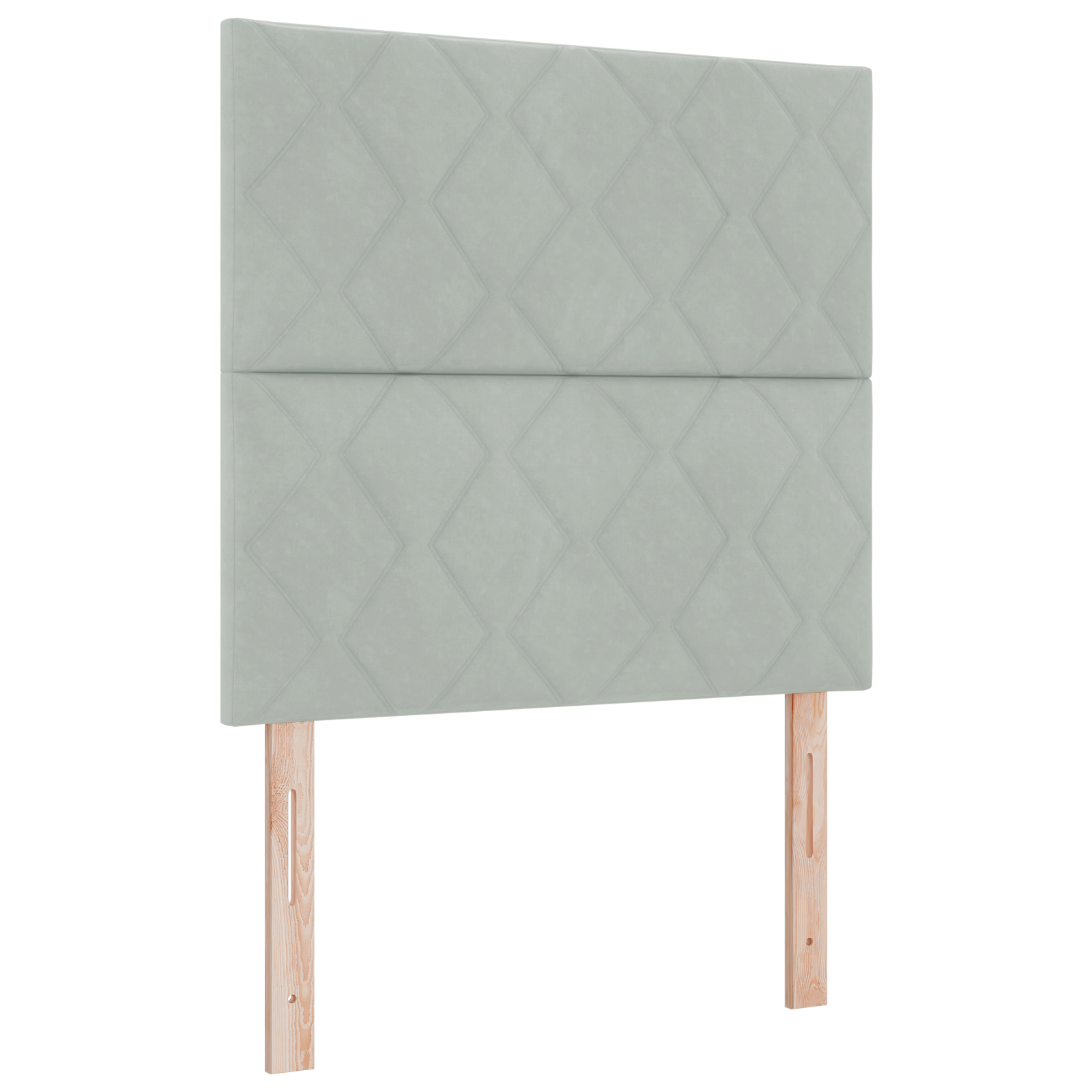 vidaXL Tăblie cap Pe perete Geometric Manual Gri deschis 90 cm Catifea vidaXL Tăblie cap Pe perete Geometric Manual Gri deschis 90 cm Catifea