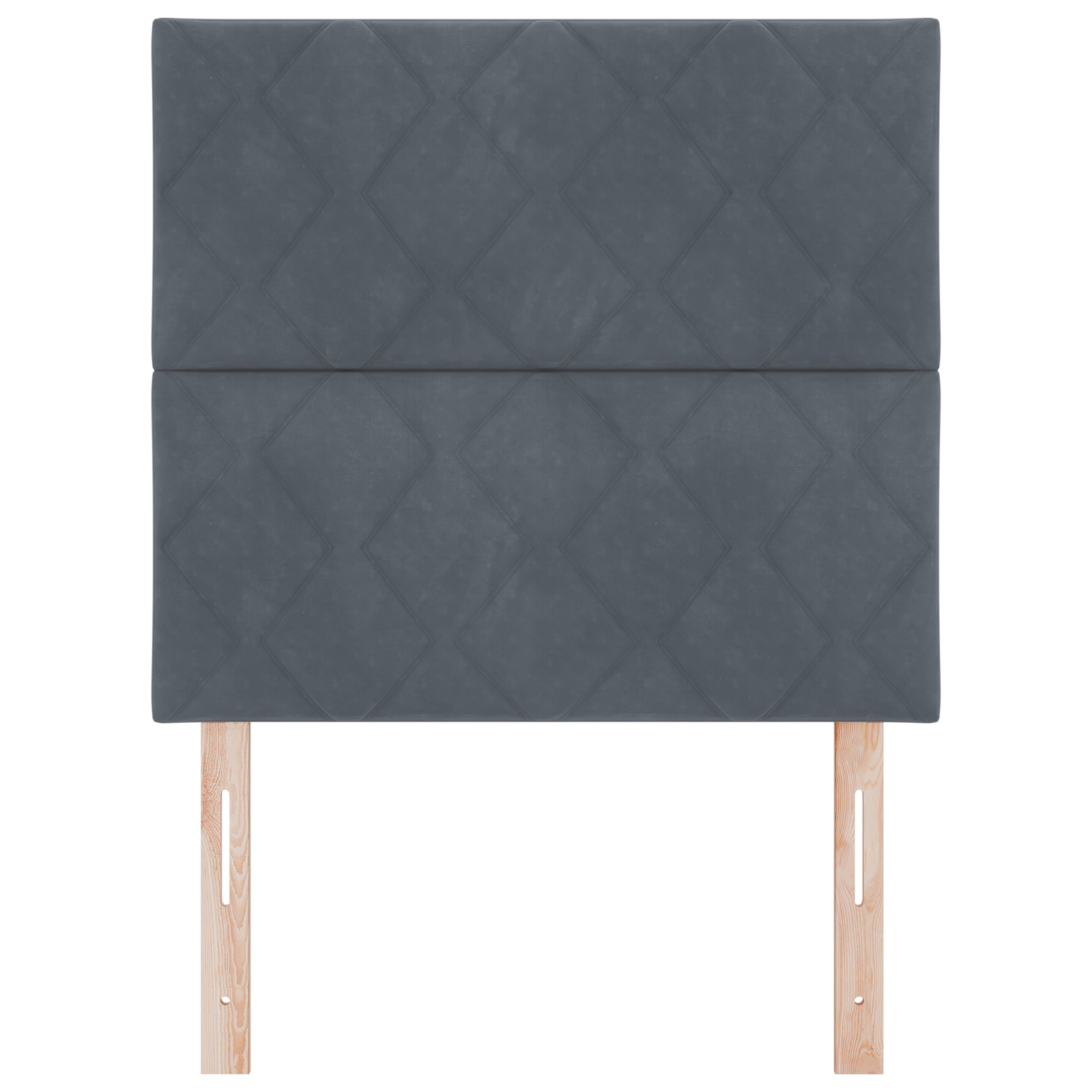 vidaXL Tăblie cap Pe perete Geometric Manual Gri închis 90 cm Catifea vidaXL Tăblie cap Pe perete Geometric Manual Gri închis 90 cm Catifea
