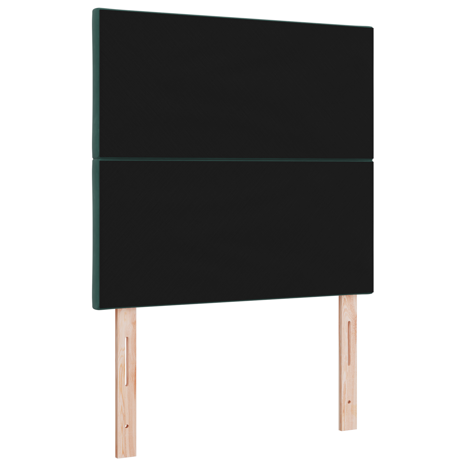 vidaXL Tăblie de pat verde închis din catifea, design blocuri de diamant, 90cm vidaXL Tăblie de pat verde închis din catifea, design blocuri de diamant, 90cm