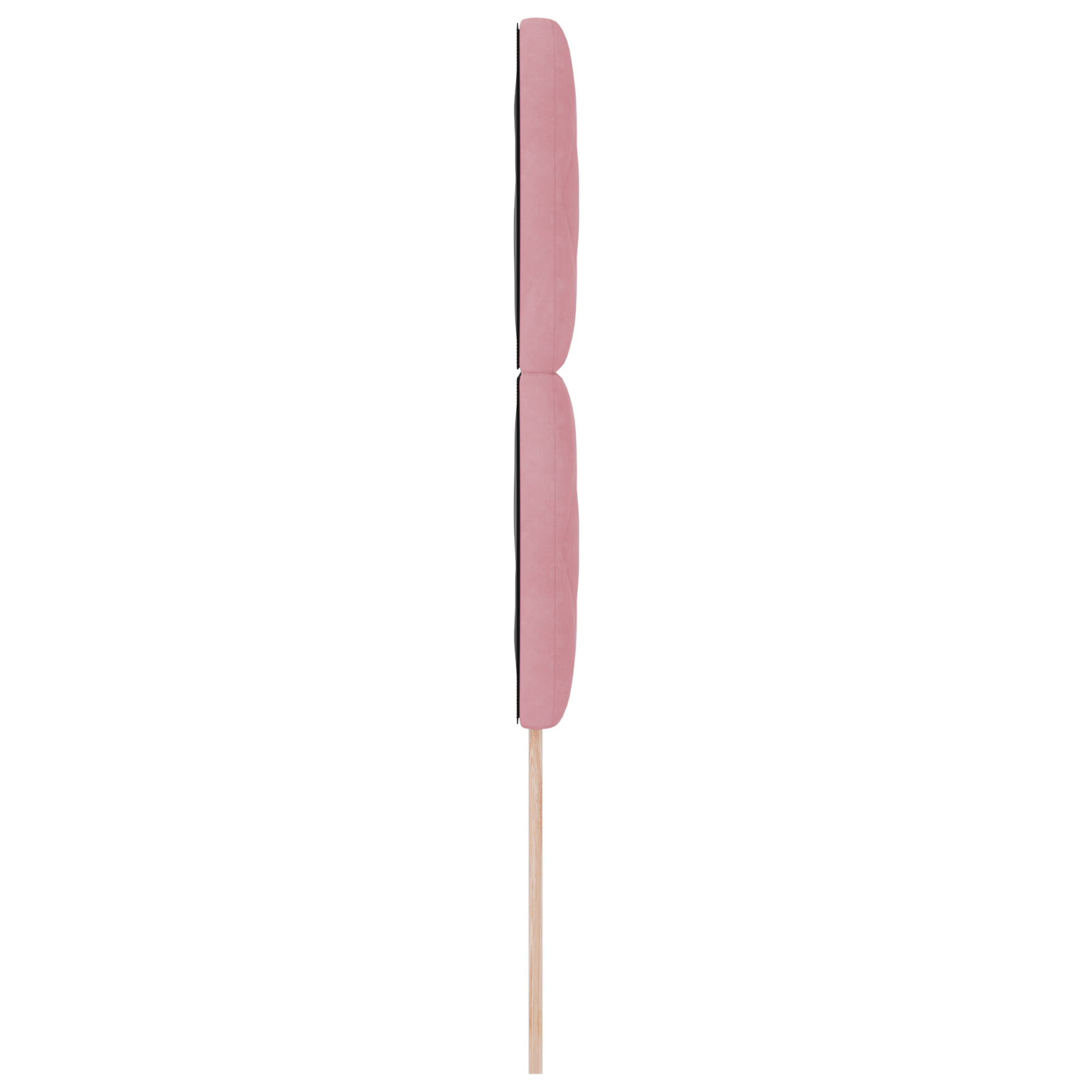 vidaXL Tăblie cap Pe perete Geometric cu headboard Roz 90 cm Catifea vidaXL Tăblie cap Pe perete Geometric cu headboard Roz 90 cm Catifea