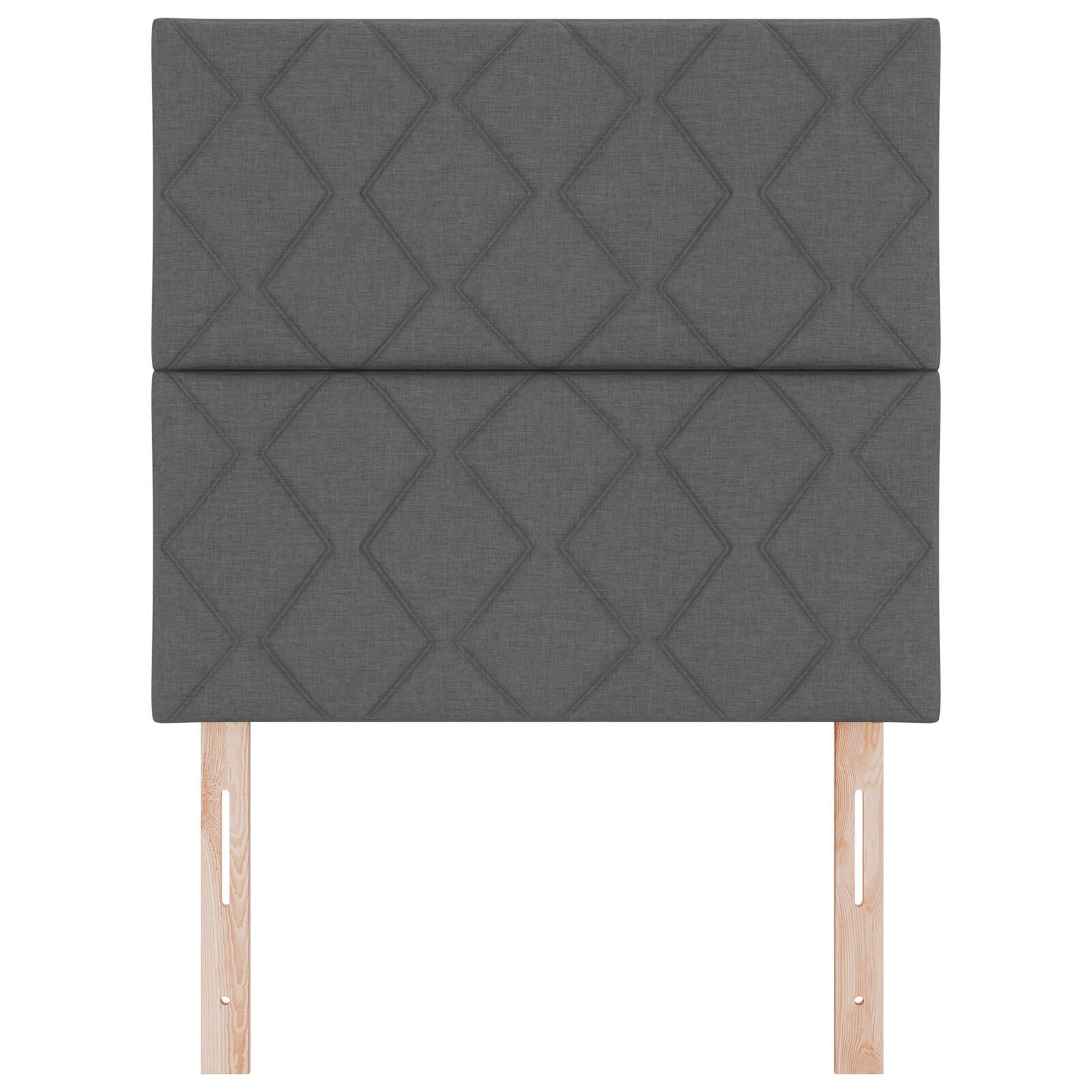 vidaXL Tăblie din Țesătură Geometric Manual Gri închis 100 cm țesătură vidaXL Tăblie din Țesătură Geometric Manual Gri închis 100 cm țesătură
