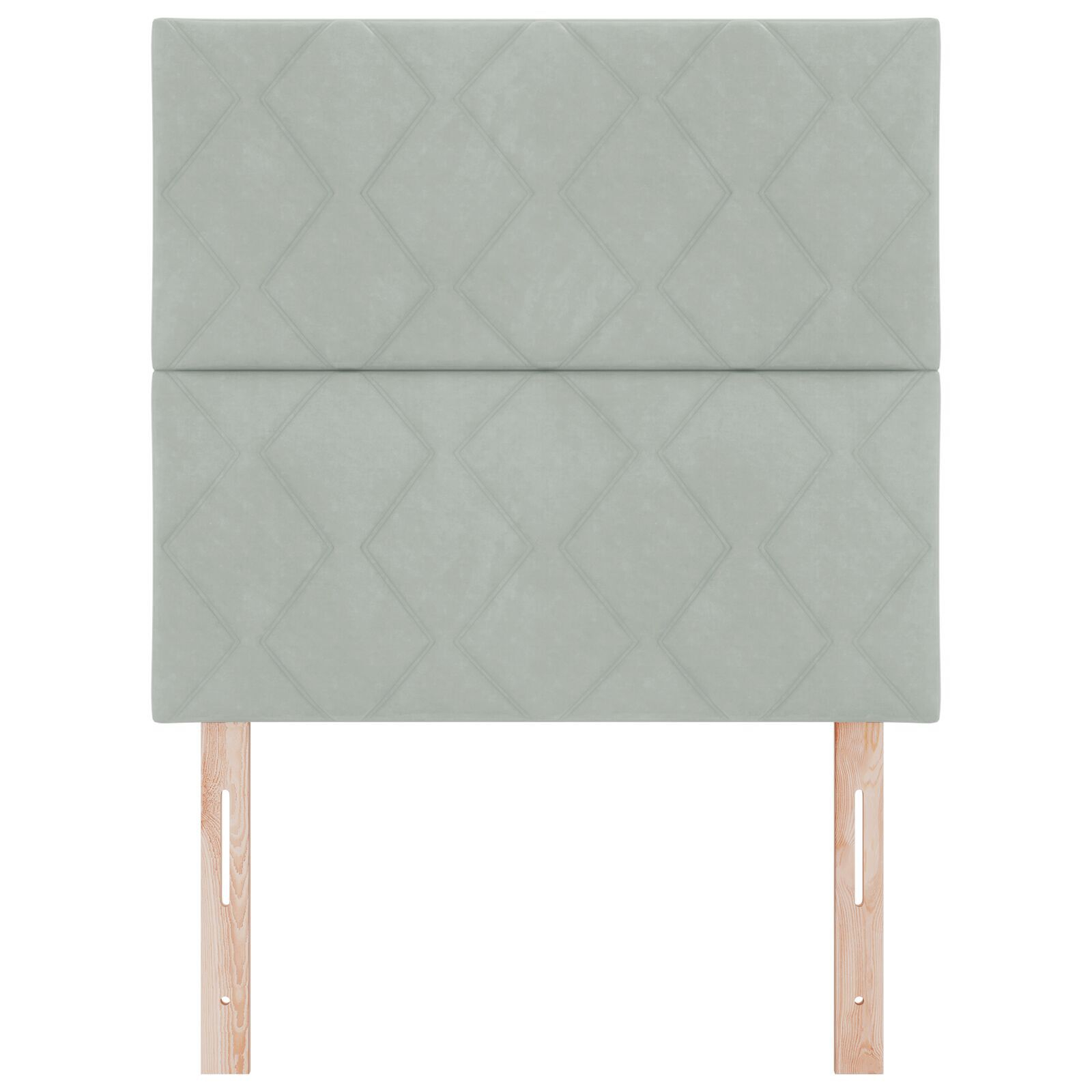 vidaXL Tăblie cap Pe perete Geometric Gri deschis 100 cm Catifea vidaXL Tăblie cap Pe perete Geometric Gri deschis 100 cm Catifea