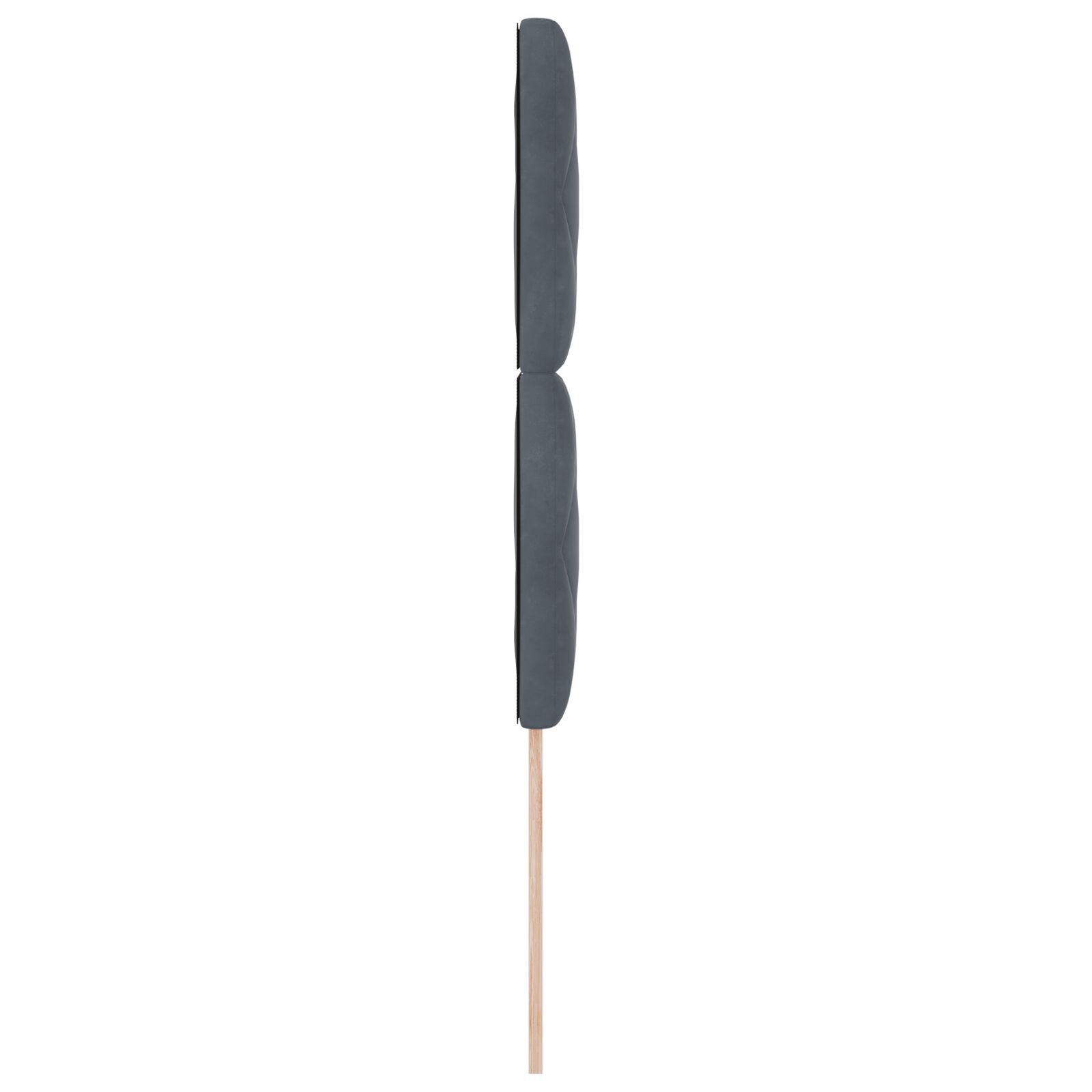 vidaXL Tăblie cap Pe perete Geometric Manual Gri închis 100 cm Catifea vidaXL Tăblie cap Pe perete Geometric Manual Gri închis 100 cm Catifea