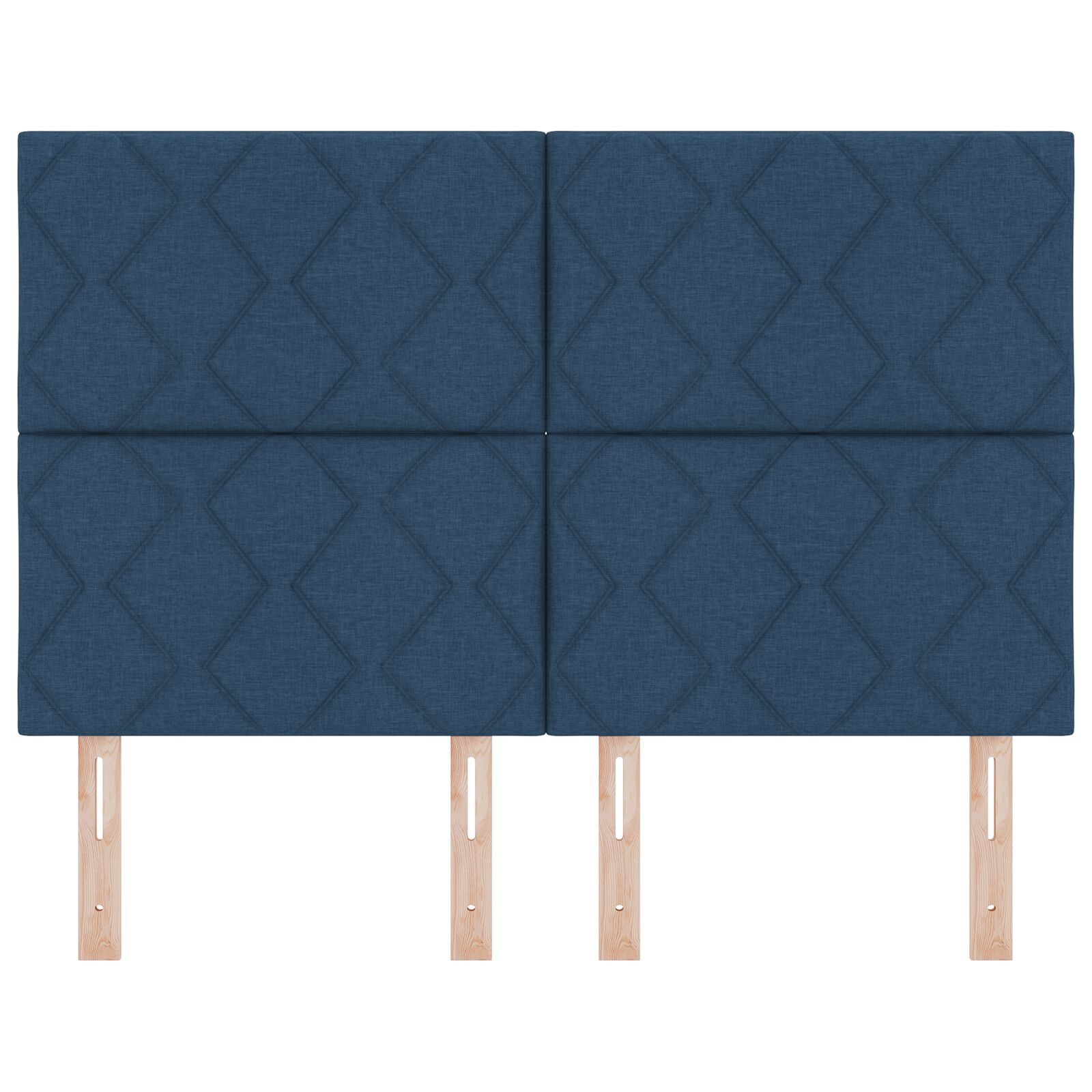 vidaXL Tăblie din Țesătură Geometric Manual albastru 140 cm țesătură vidaXL Tăblie din Țesătură Geometric Manual albastru 140 cm țesătură