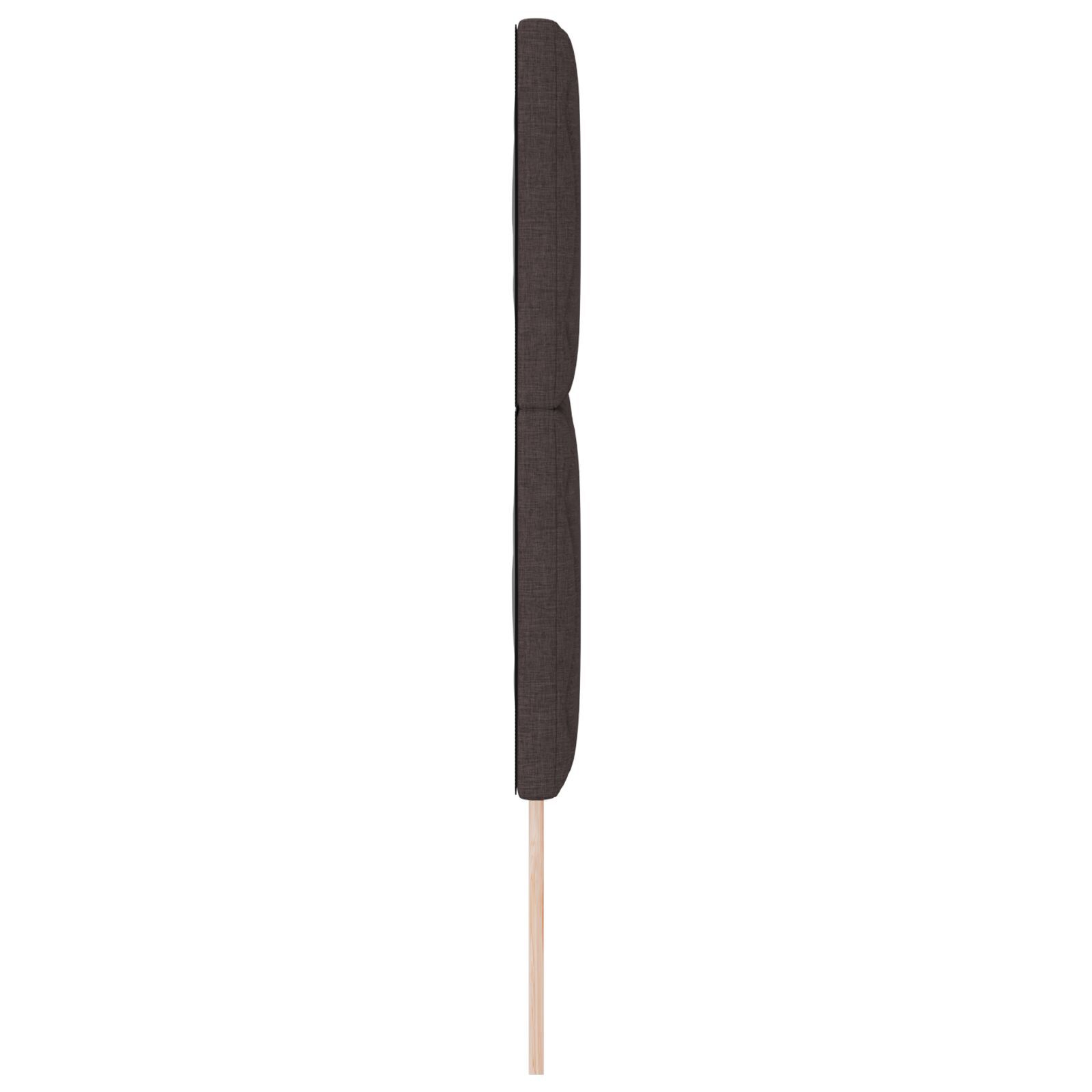 vidaXL Tăblie din Țesătură Geometric Maro închis 160 cm țesătură vidaXL Tăblie din Țesătură Geometric Maro închis 160 cm țesătură