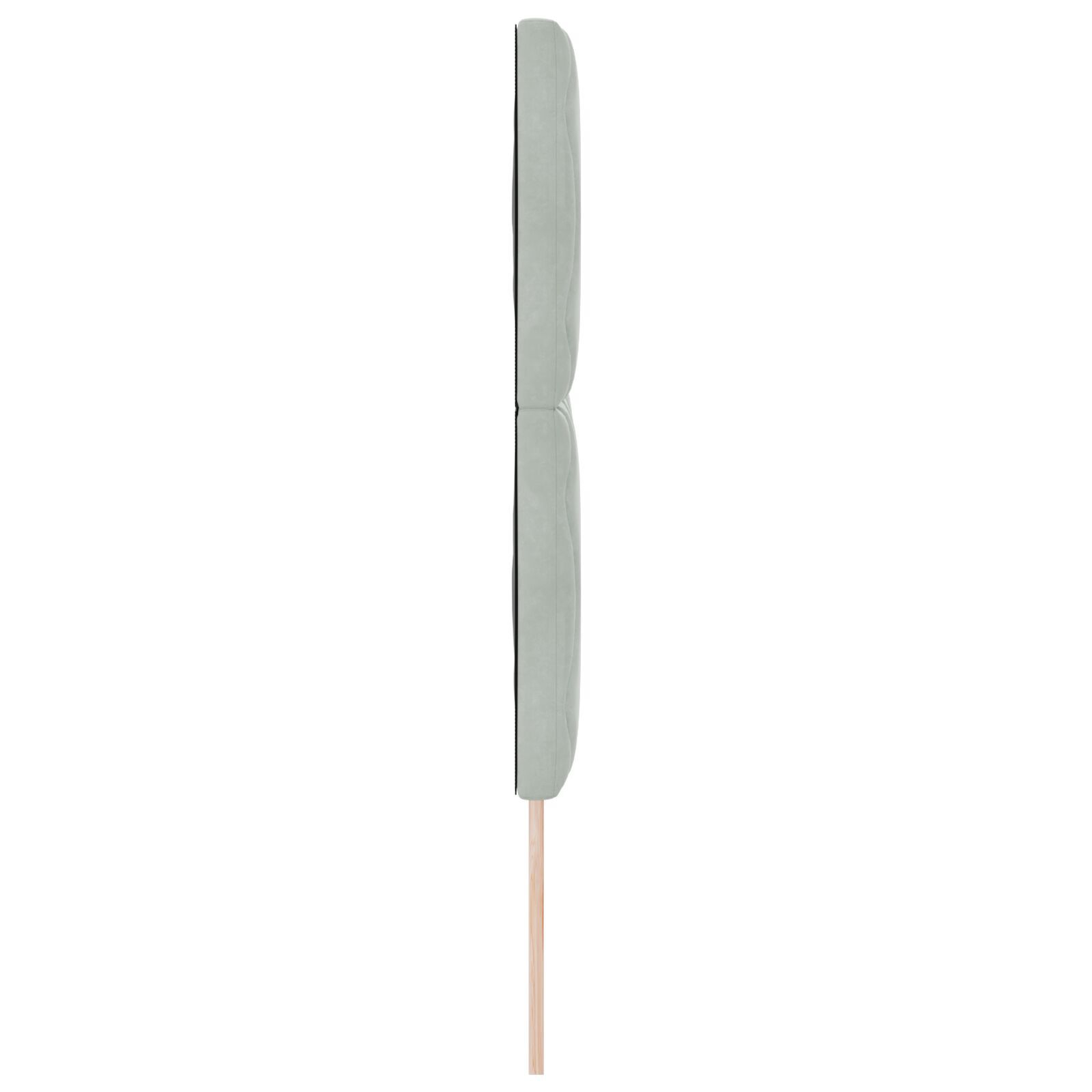 vidaXL Tăblie cap Pe perete Geometric Gri deschis 160 cm Catifea vidaXL Tăblie cap Pe perete Geometric Gri deschis 160 cm Catifea