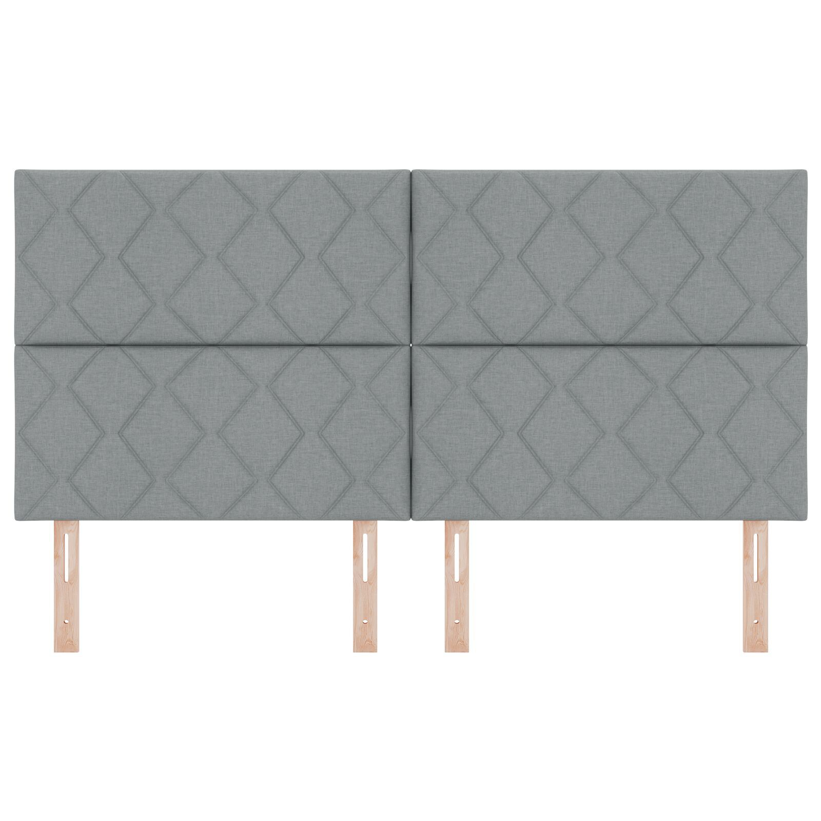 vidaXL Tăblie din Țesătură Geometric Gri deschis 180 cm țesătură vidaXL Tăblie din Țesătură Geometric Gri deschis 180 cm țesătură