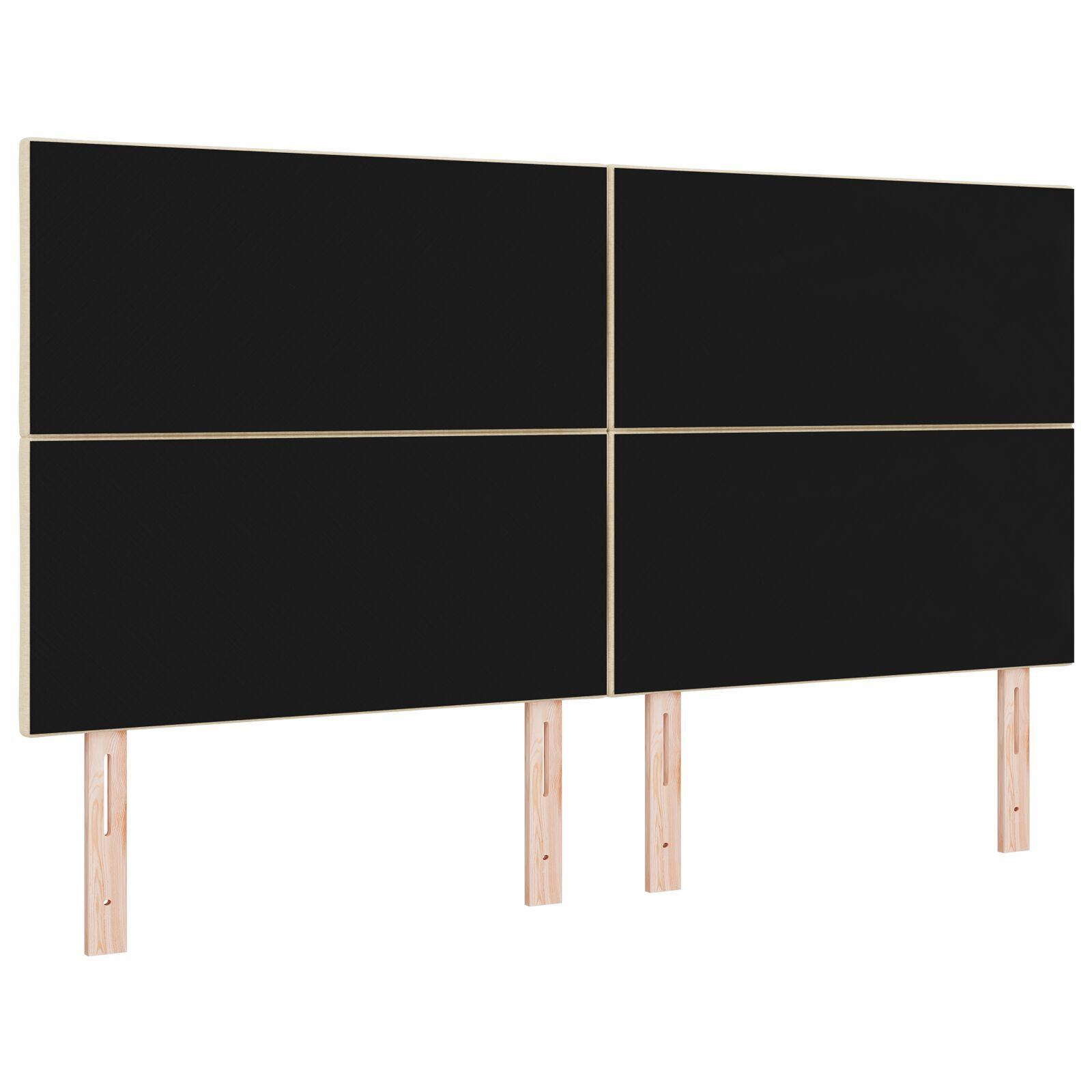 vidaXL Tăblie din Țesătură Geometric cu headboard Crem 180 cm țesătură vidaXL Tăblie din Țesătură Geometric cu headboard Crem 180 cm țesătură