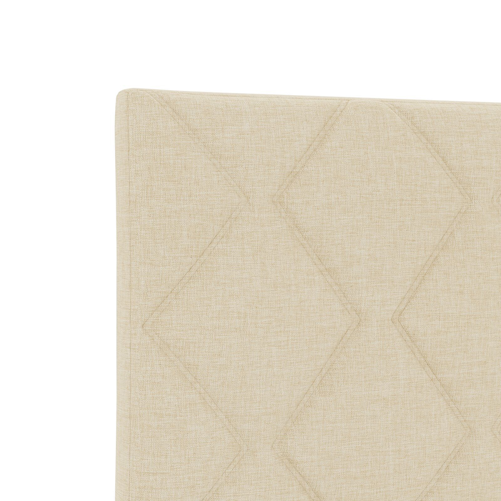 vidaXL Tăblie din Țesătură Geometric cu headboard Crem 180 cm țesătură vidaXL Tăblie din Țesătură Geometric cu headboard Crem 180 cm țesătură