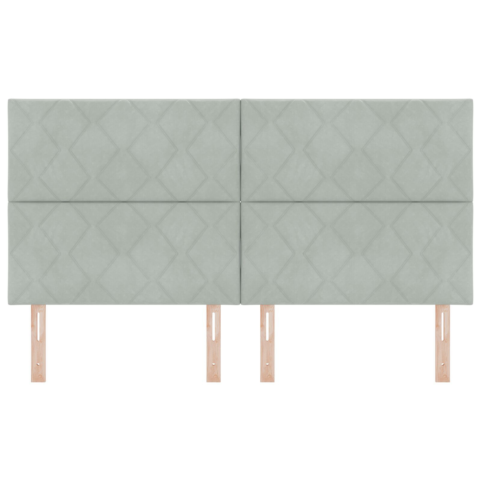 vidaXL Tăblie cap Pe perete Geometric Gri deschis 180 cm Catifea vidaXL Tăblie cap Pe perete Geometric Gri deschis 180 cm Catifea