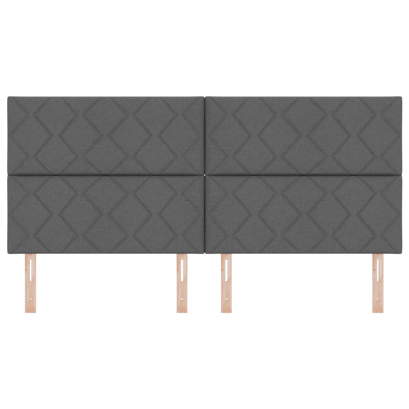 vidaXL Tăblie din Țesătură Geometric Manual Gri închis 200 cm țesătură vidaXL Tăblie din Țesătură Geometric Manual Gri închis 200 cm țesătură