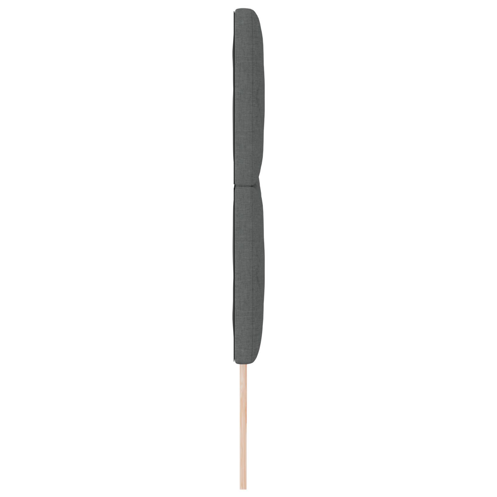 vidaXL Tăblie din Țesătură Geometric Manual Gri închis 200 cm țesătură vidaXL Tăblie din Țesătură Geometric Manual Gri închis 200 cm țesătură