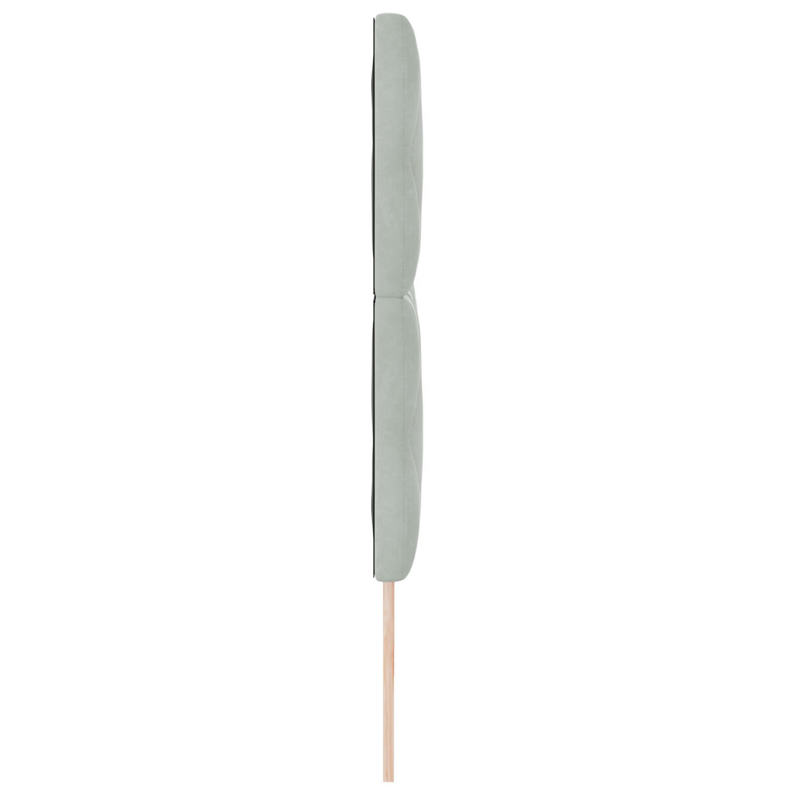 vidaXL Tăblie cap Pe perete Geometric Gri deschis 200 cm Catifea vidaXL Tăblie cap Pe perete Geometric Gri deschis 200 cm Catifea