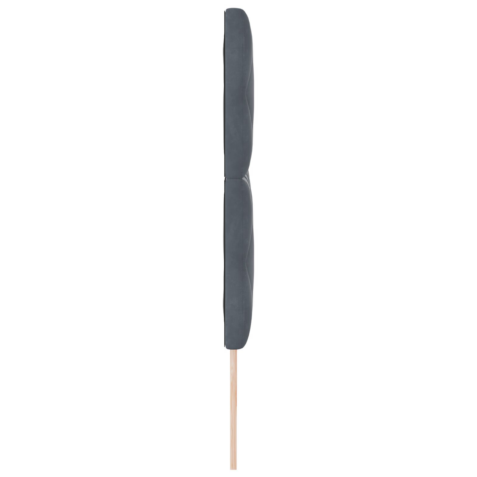 vidaXL Tăblie cap Pe perete Geometric Manual Gri închis 200 cm Catifea vidaXL Tăblie cap Pe perete Geometric Manual Gri închis 200 cm Catifea