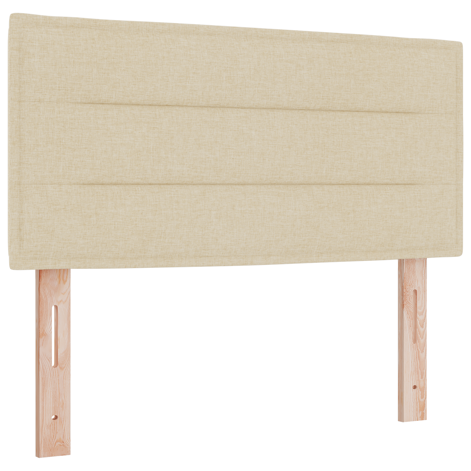 vidaXL Cap de pat design linii crem 80 cm țesătură vidaXL Cap de pat design linii crem 80 cm țesătură