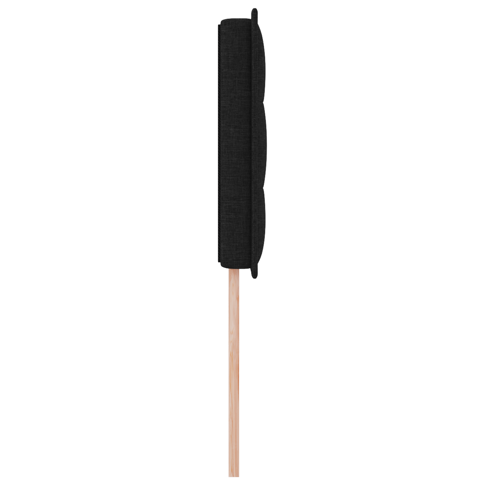 vidaXL Capitan LED Design Linii Negru 100 cm Țesătură